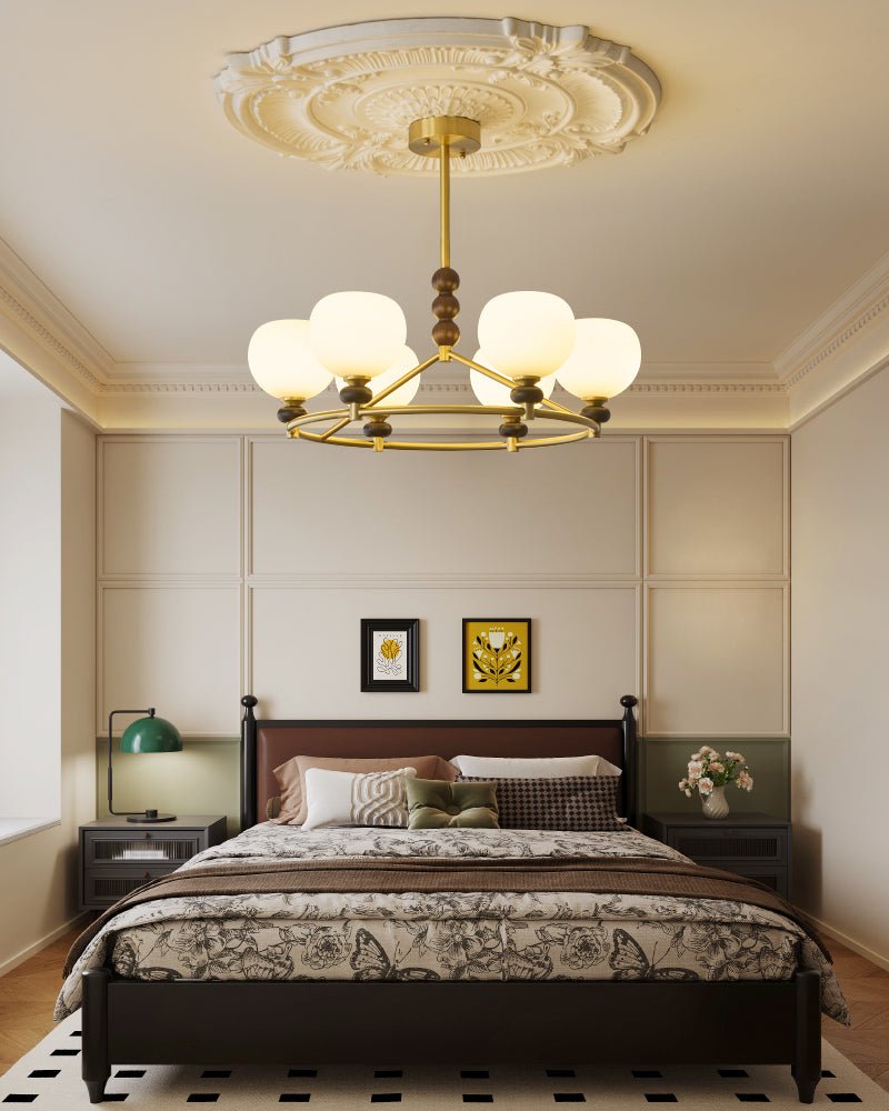 Nydoriel Premium Nordic Art Holz-Kronleuchter-Letslighting