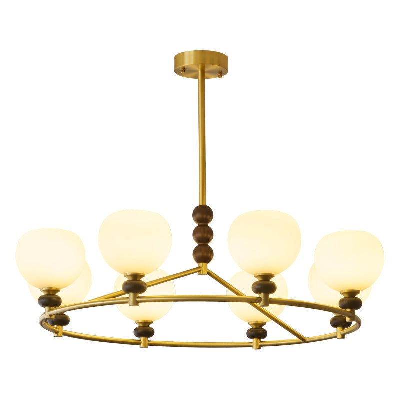 Nydoriel Premium Nordic Art Holz-Kronleuchter-Letslighting