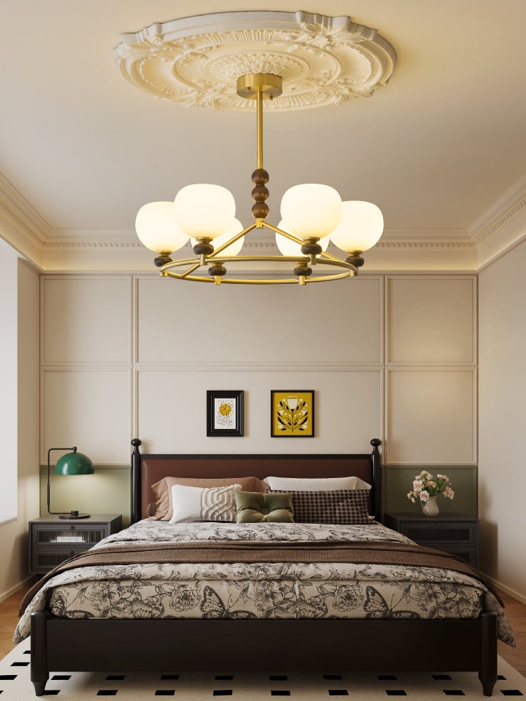 Nydoriel Premium Nordic Art Holz-Kronleuchter-Letslighting