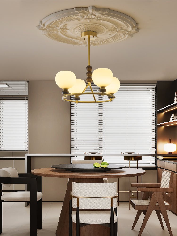 Nydoriel Premium Nordic Art Holz-Kronleuchter-Letslighting
