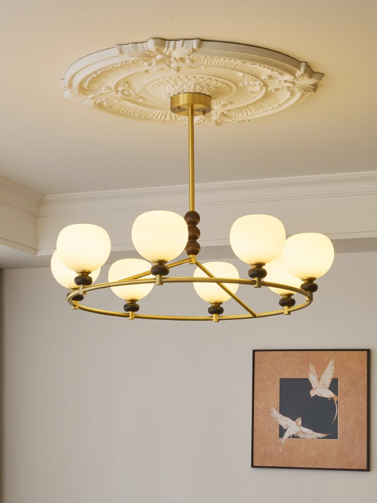 Nydoriel Premium Nordic Art Holz-Kronleuchter-Letslighting