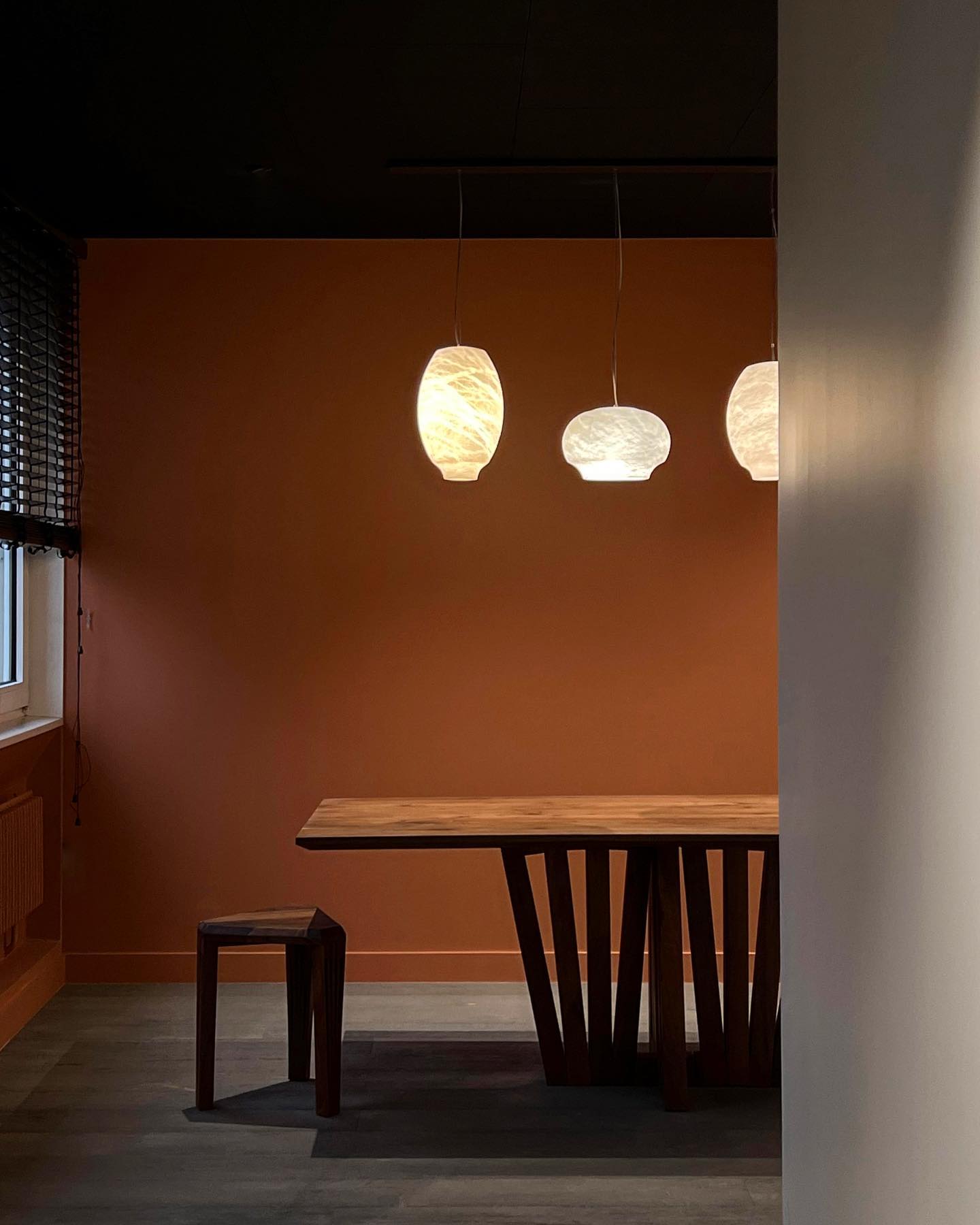 Miroir Modern Minimalist Alabaster Metal Pendant Lamp - Letslighting