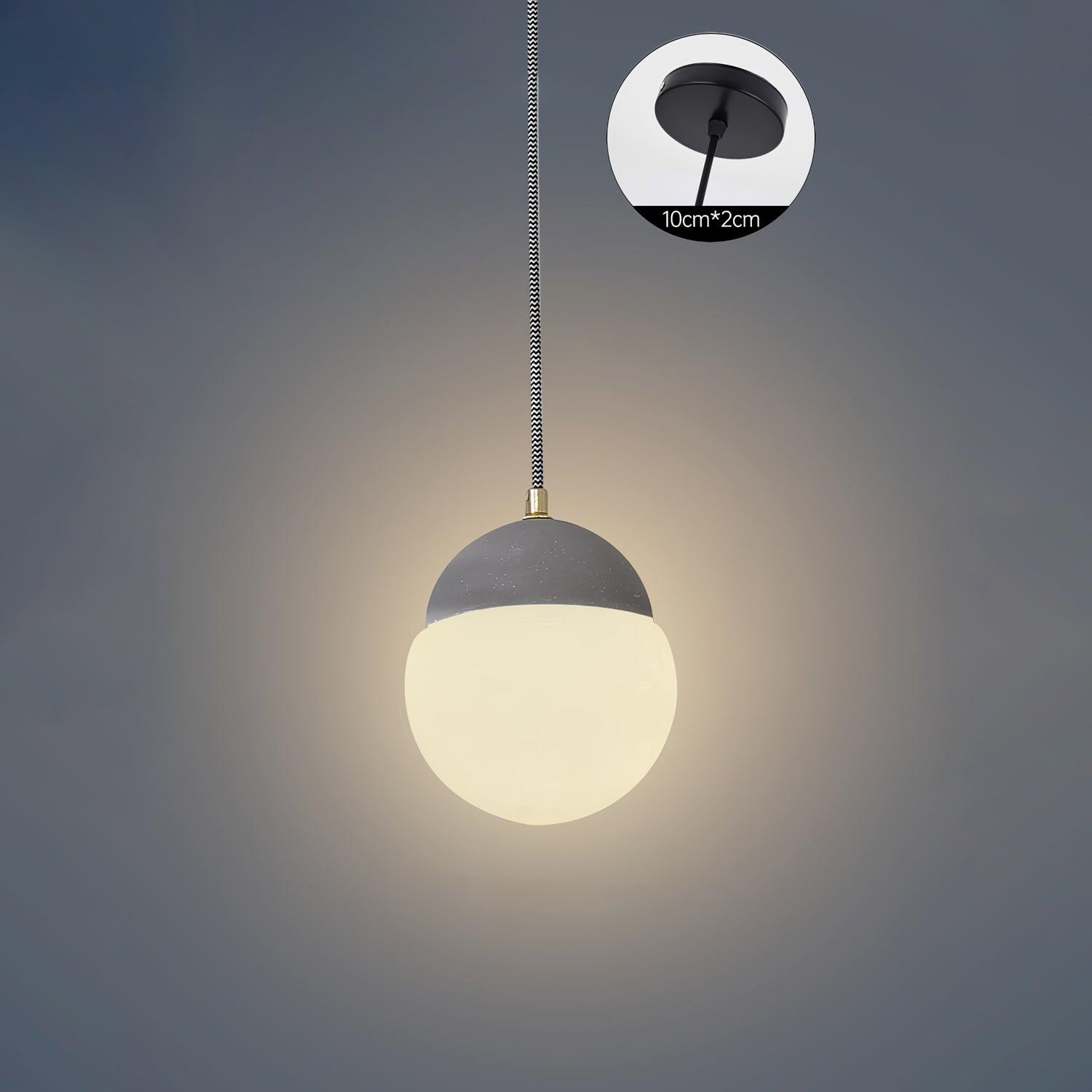 Ilraearis Glas Pendelleuchte-Letslighting