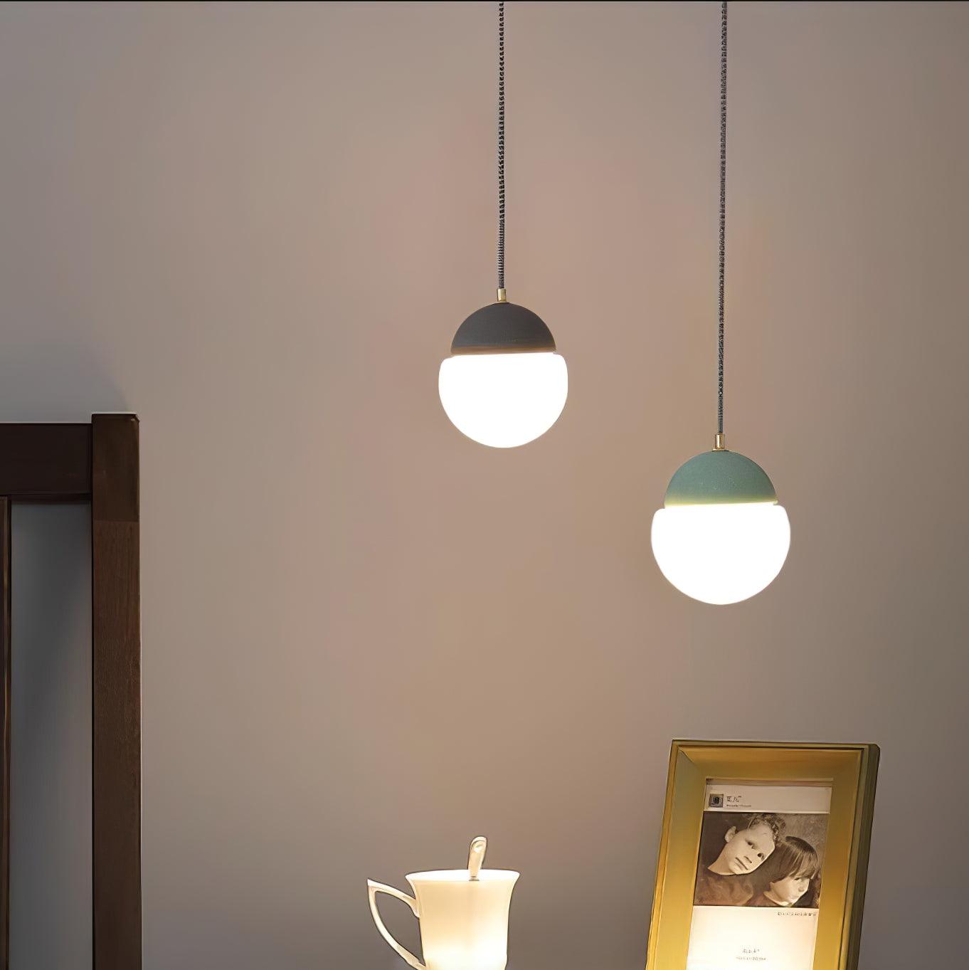 Ilraearis Glas Pendelleuchte-Letslighting