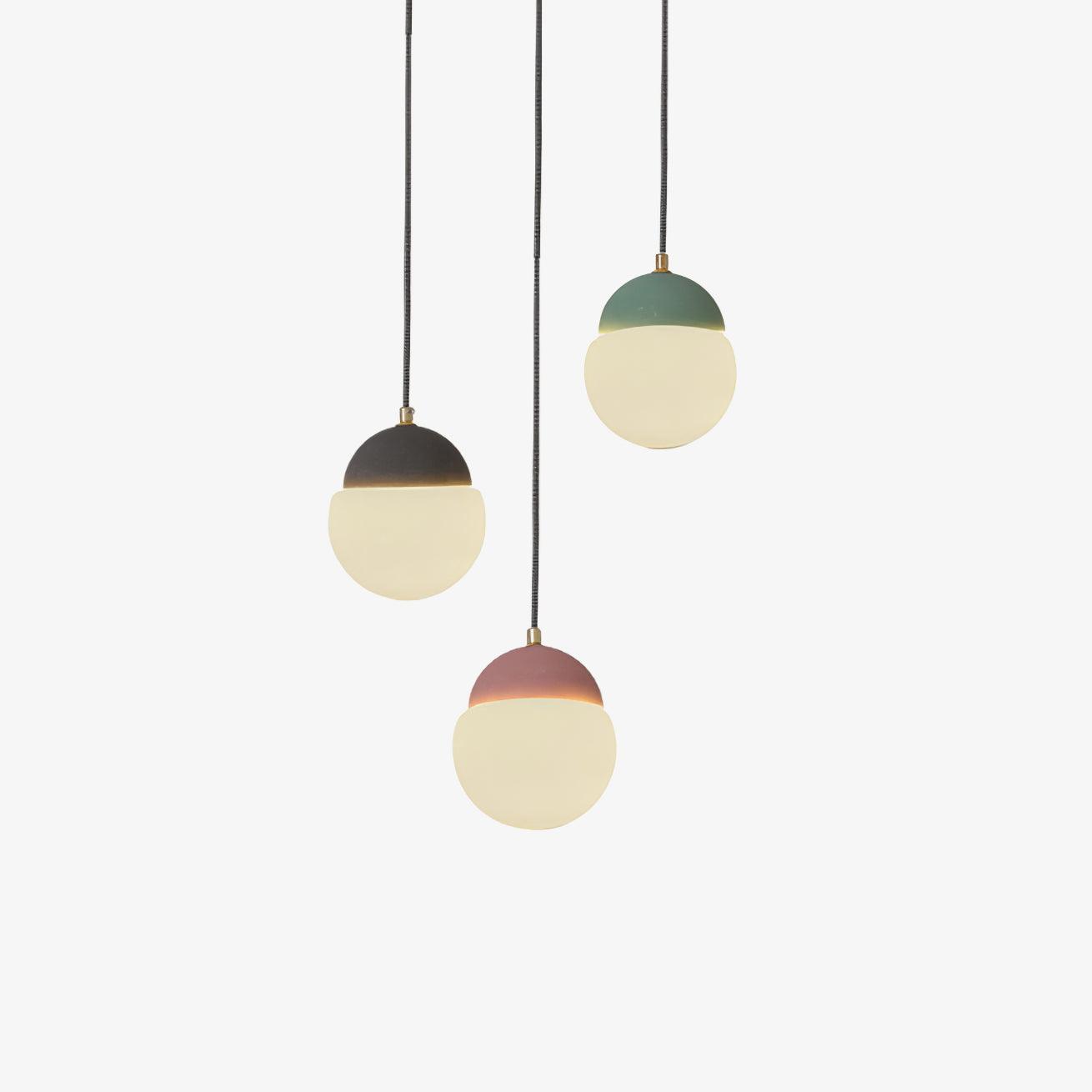 Ilraearis Glas Pendelleuchte-Letslighting
