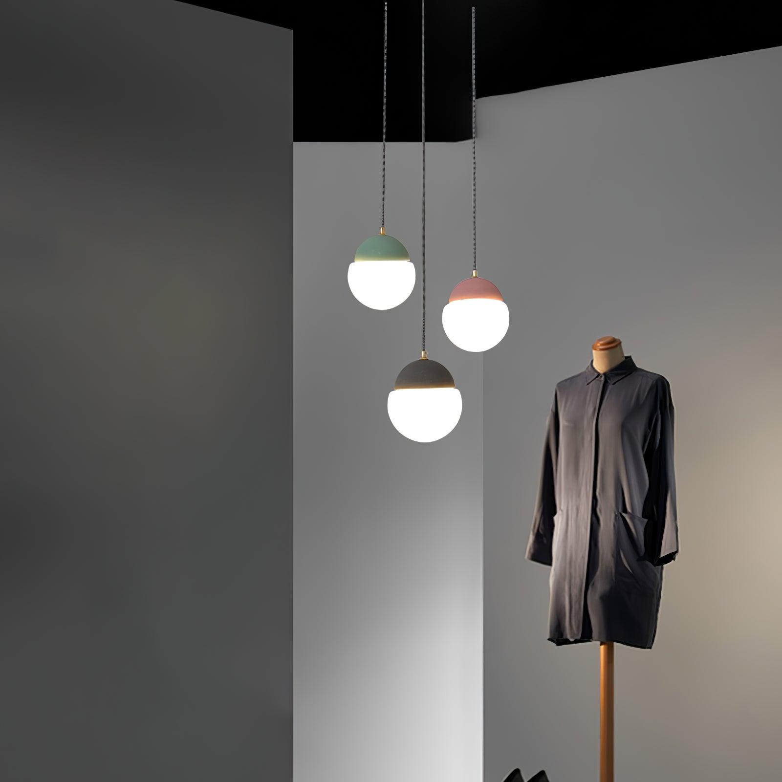 Ilraearis Glas Pendelleuchte-Letslighting