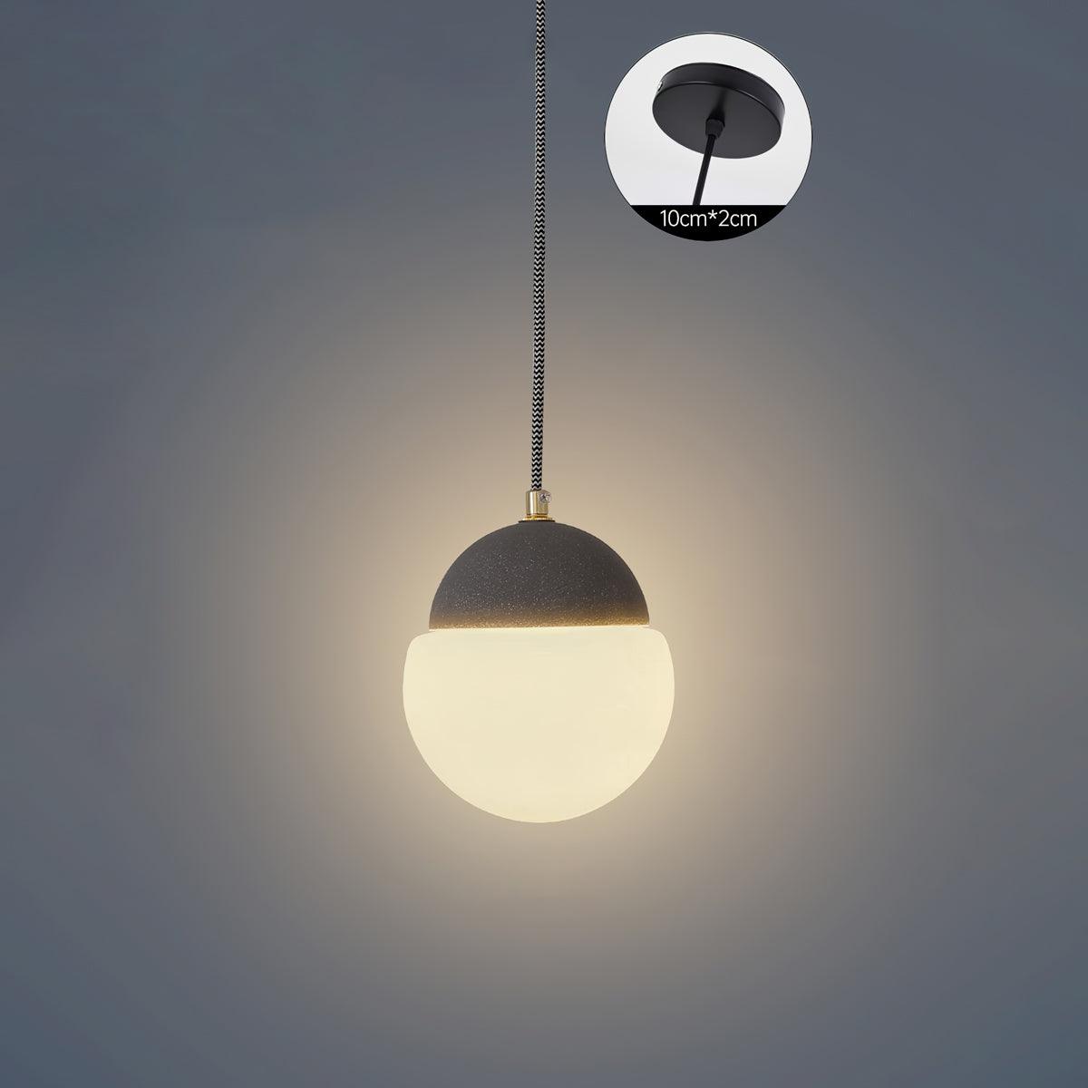 Ilraearis Glas Pendelleuchte-Letslighting