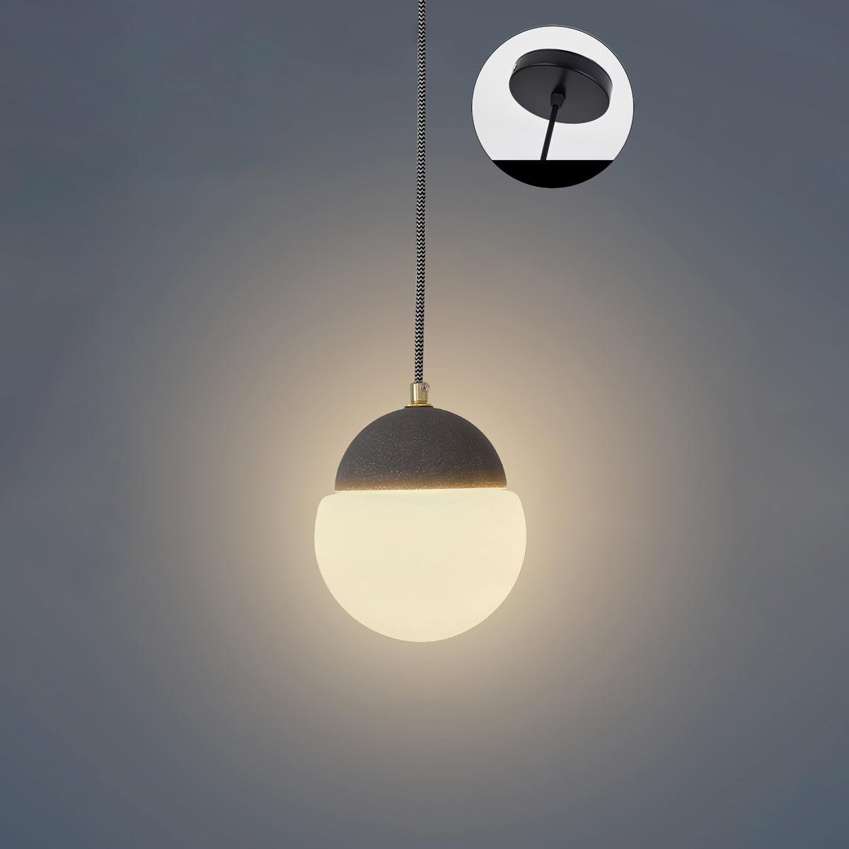 Ilraearis Glas Pendelleuchte-Letslighting