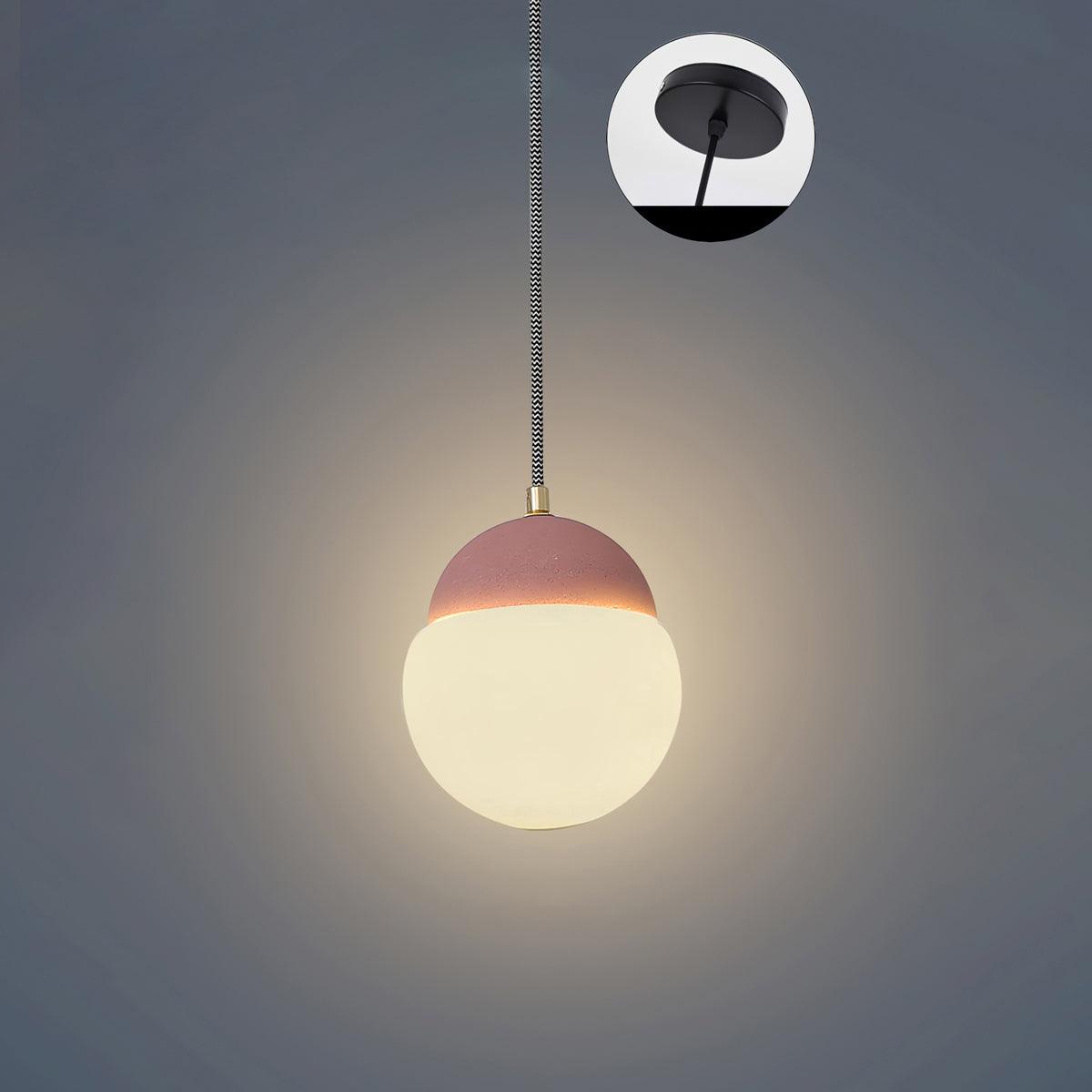Ilraearis Glas Pendelleuchte-Letslighting