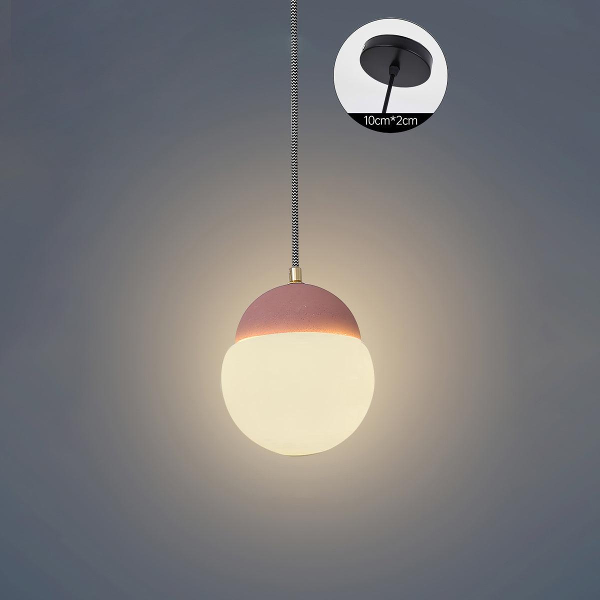 Ilraearis Glas Pendelleuchte-Letslighting