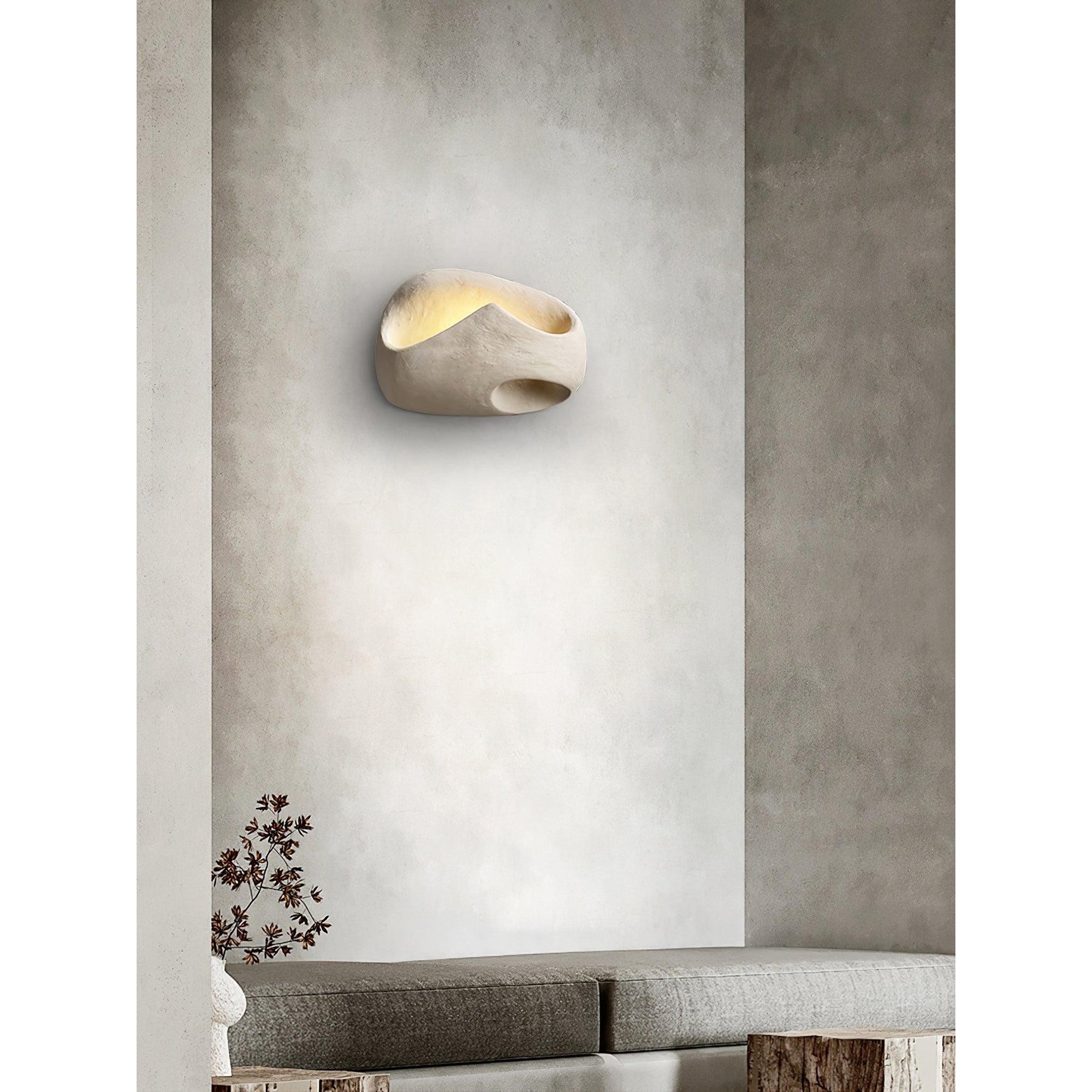 Claro Hohlzement Wandleuchte-Letslighting