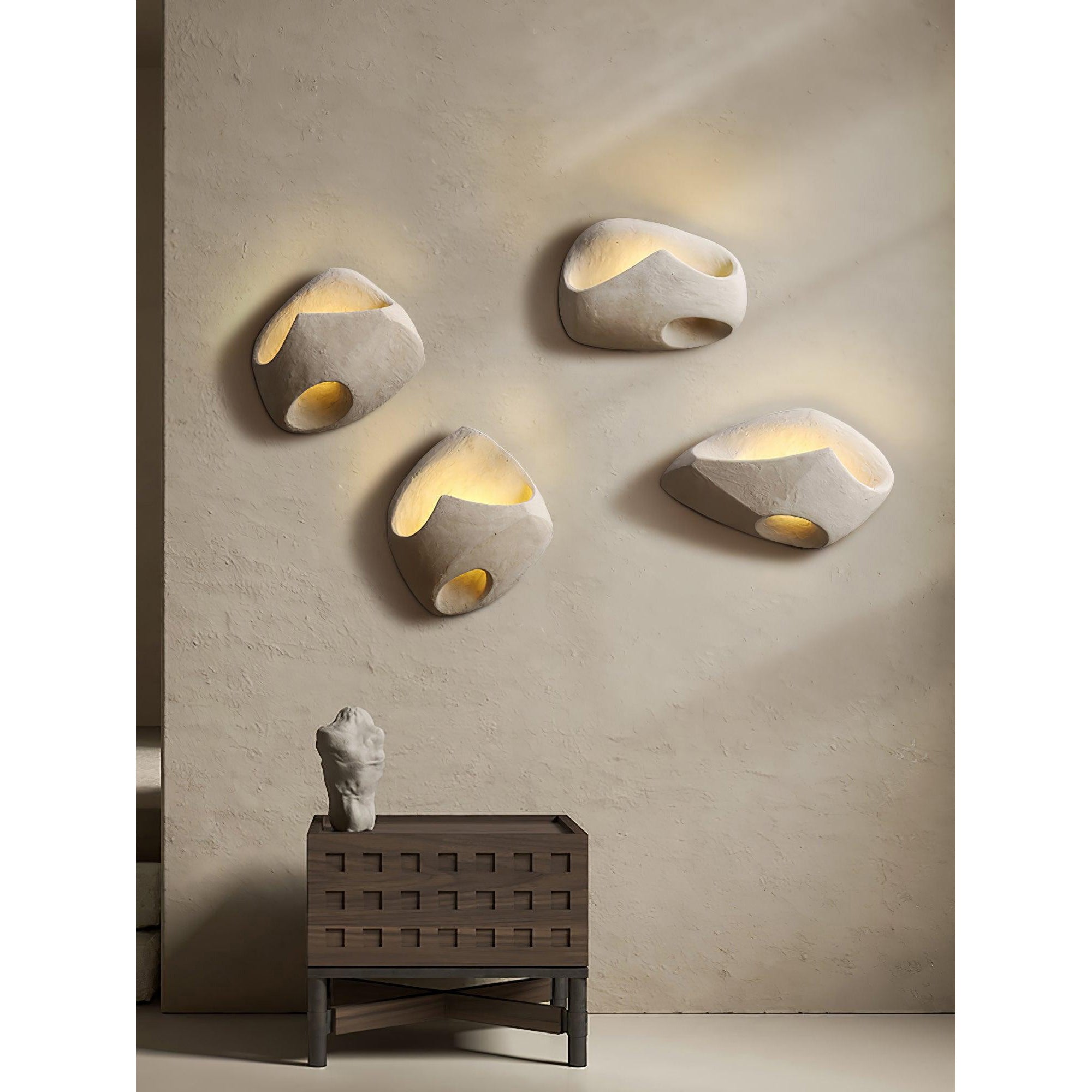 Claro Hohlzement Wandleuchte-Letslighting