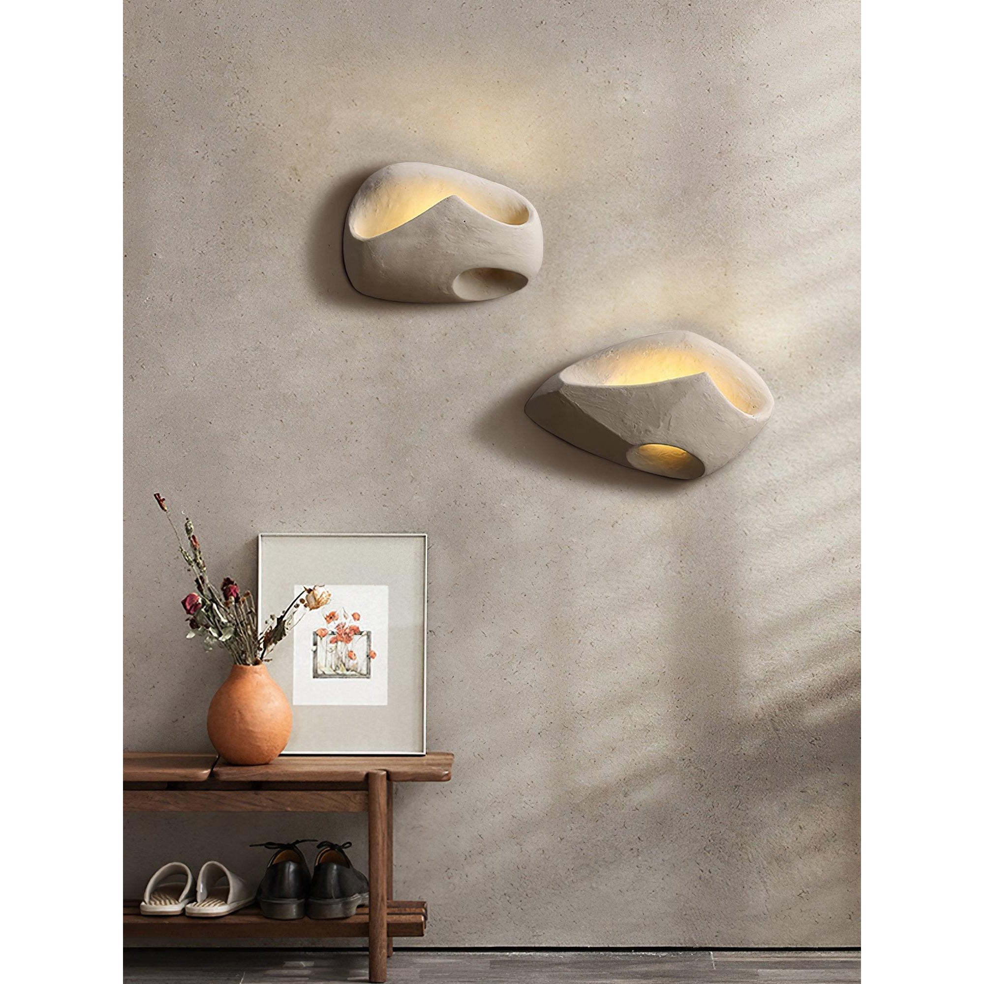 Claro Hohlzement Wandleuchte-Letslighting