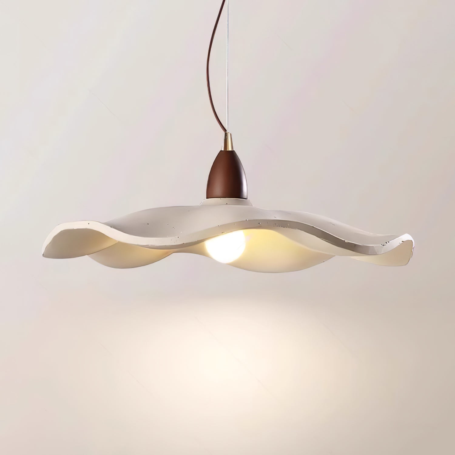 Siro Zement Welle Pendelleuchte-Letslighting
