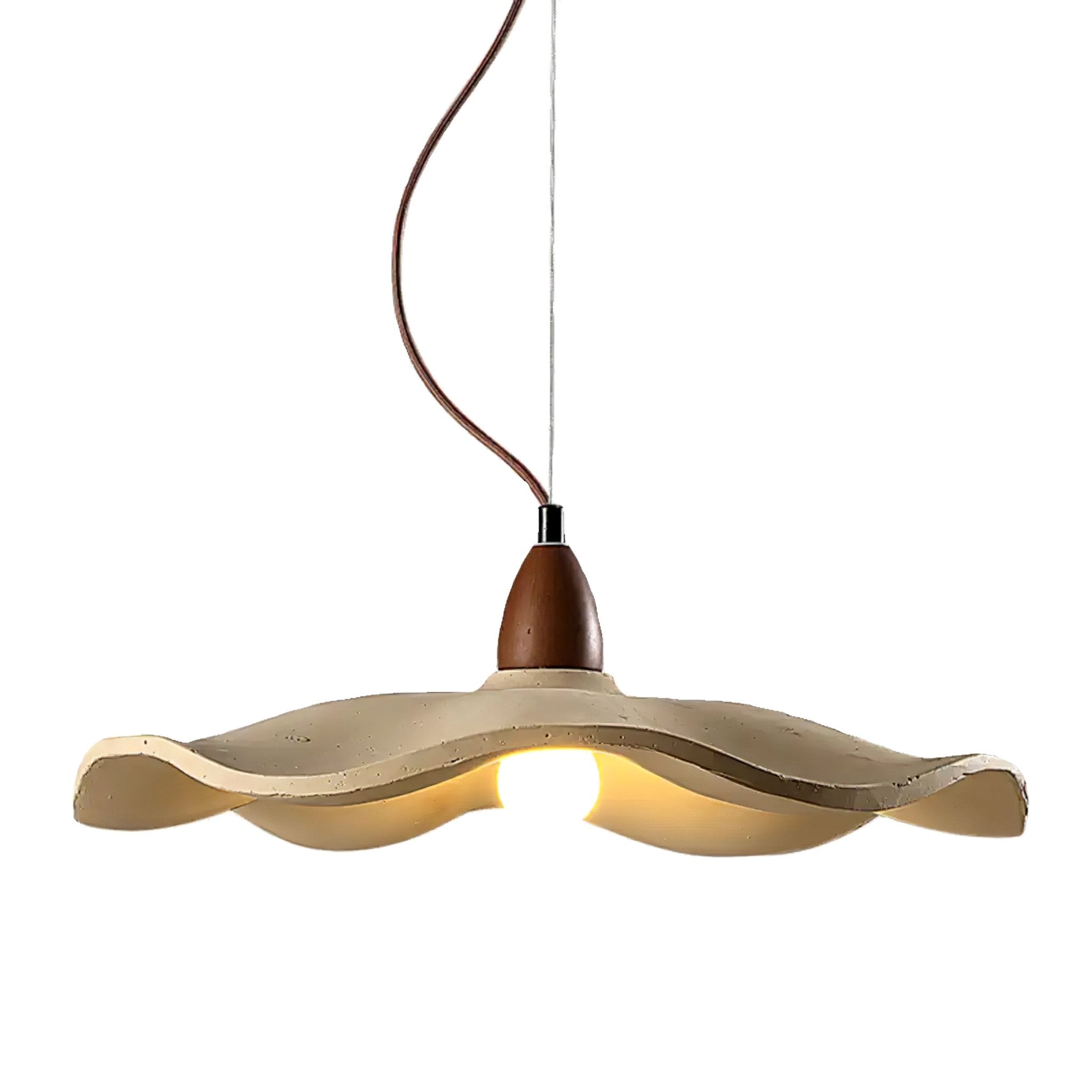 Siro Zement Welle Pendelleuchte-Letslighting