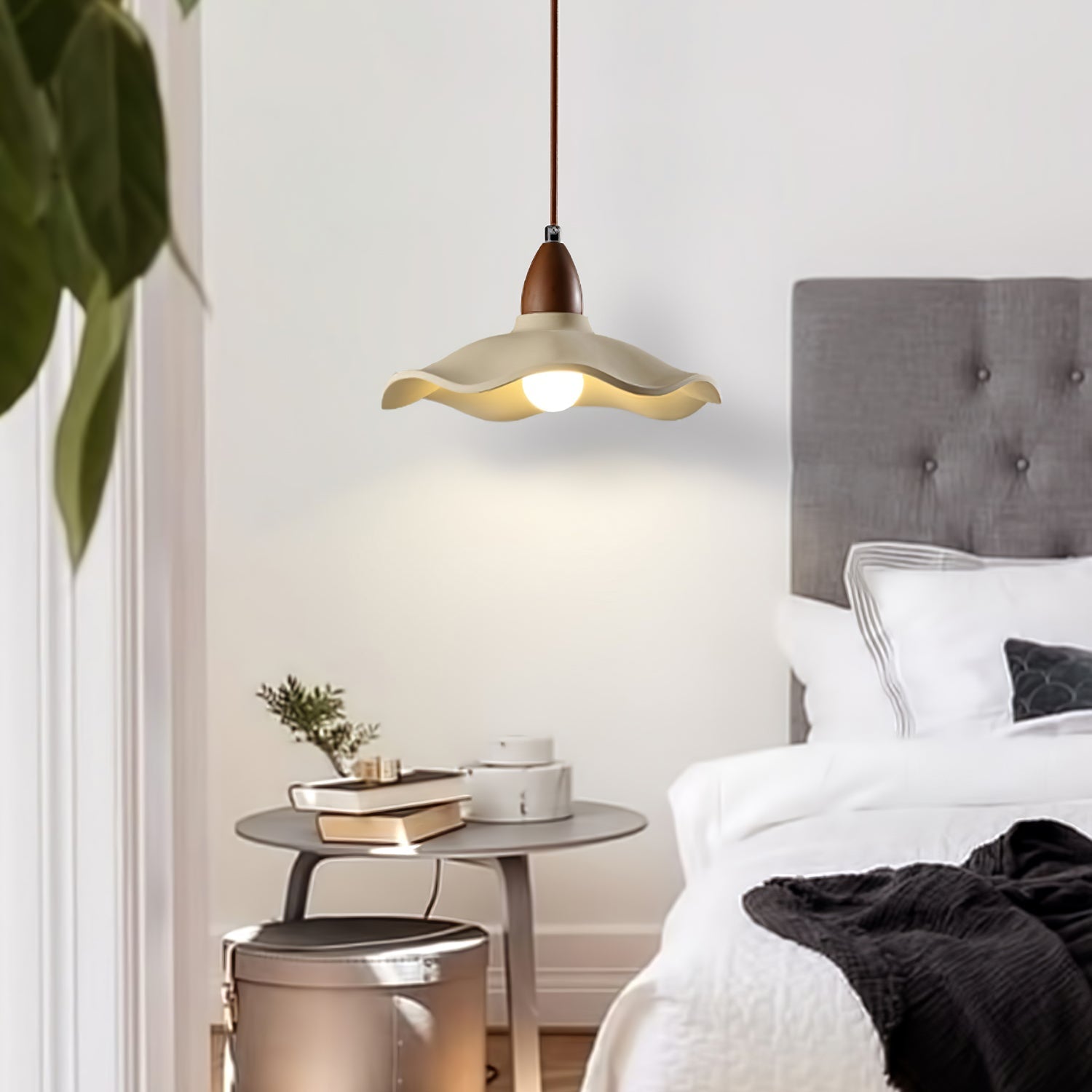 Siro Zement Welle Pendelleuchte-Letslighting