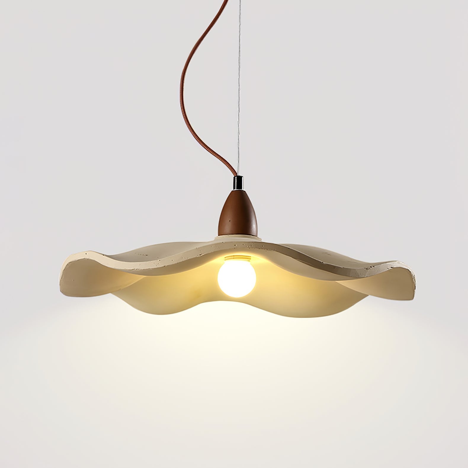 Siro Zement Welle Pendelleuchte-Letslighting