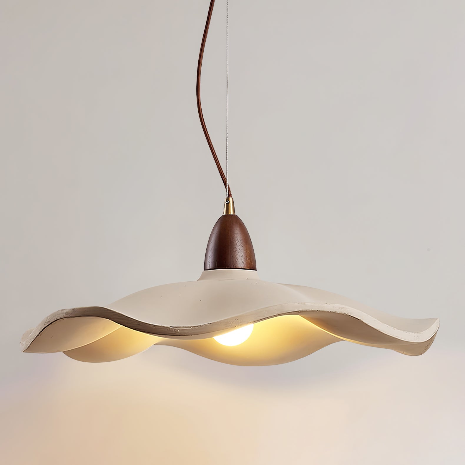 Siro Zement Welle Pendelleuchte-Letslighting