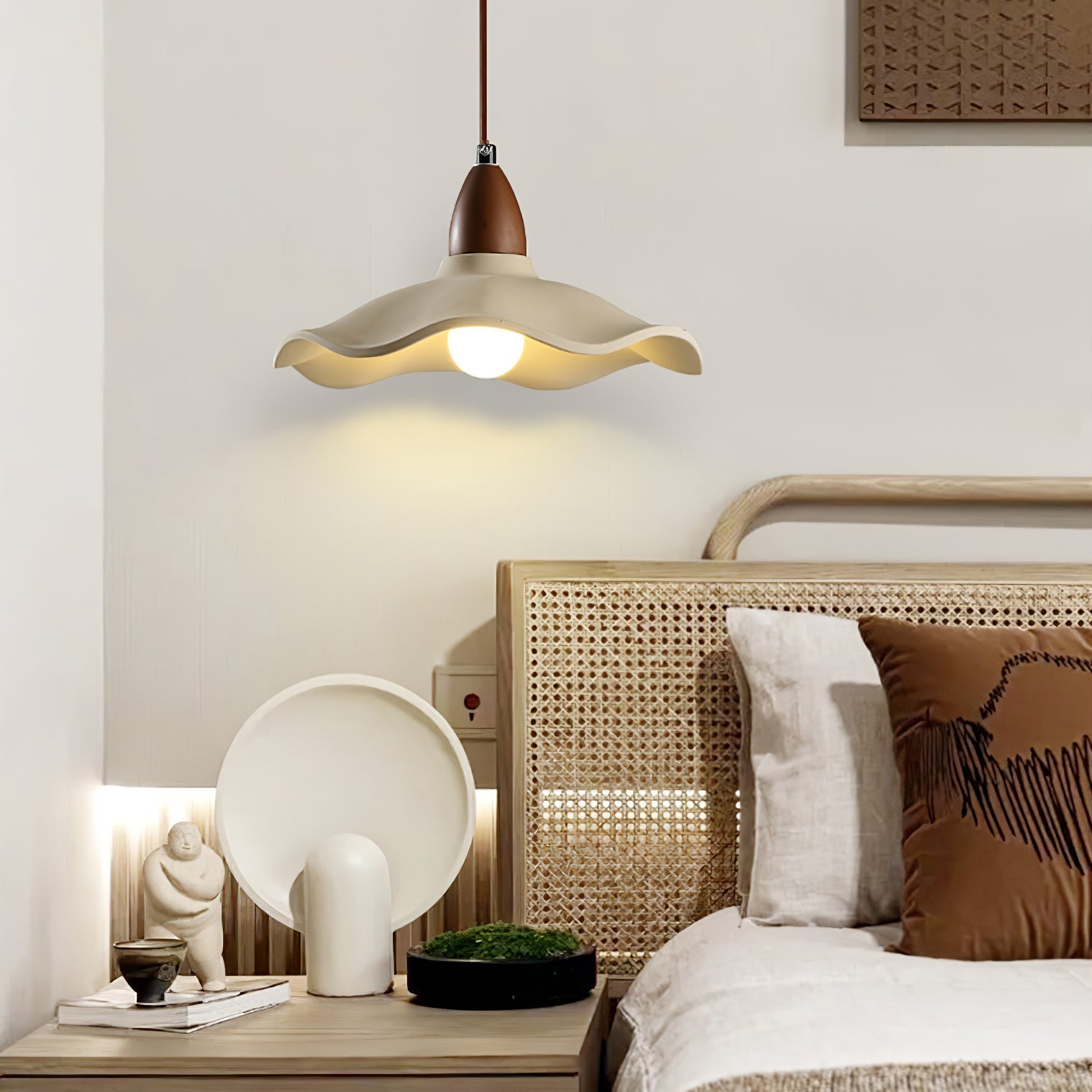 Siro Zement Welle Pendelleuchte-Letslighting