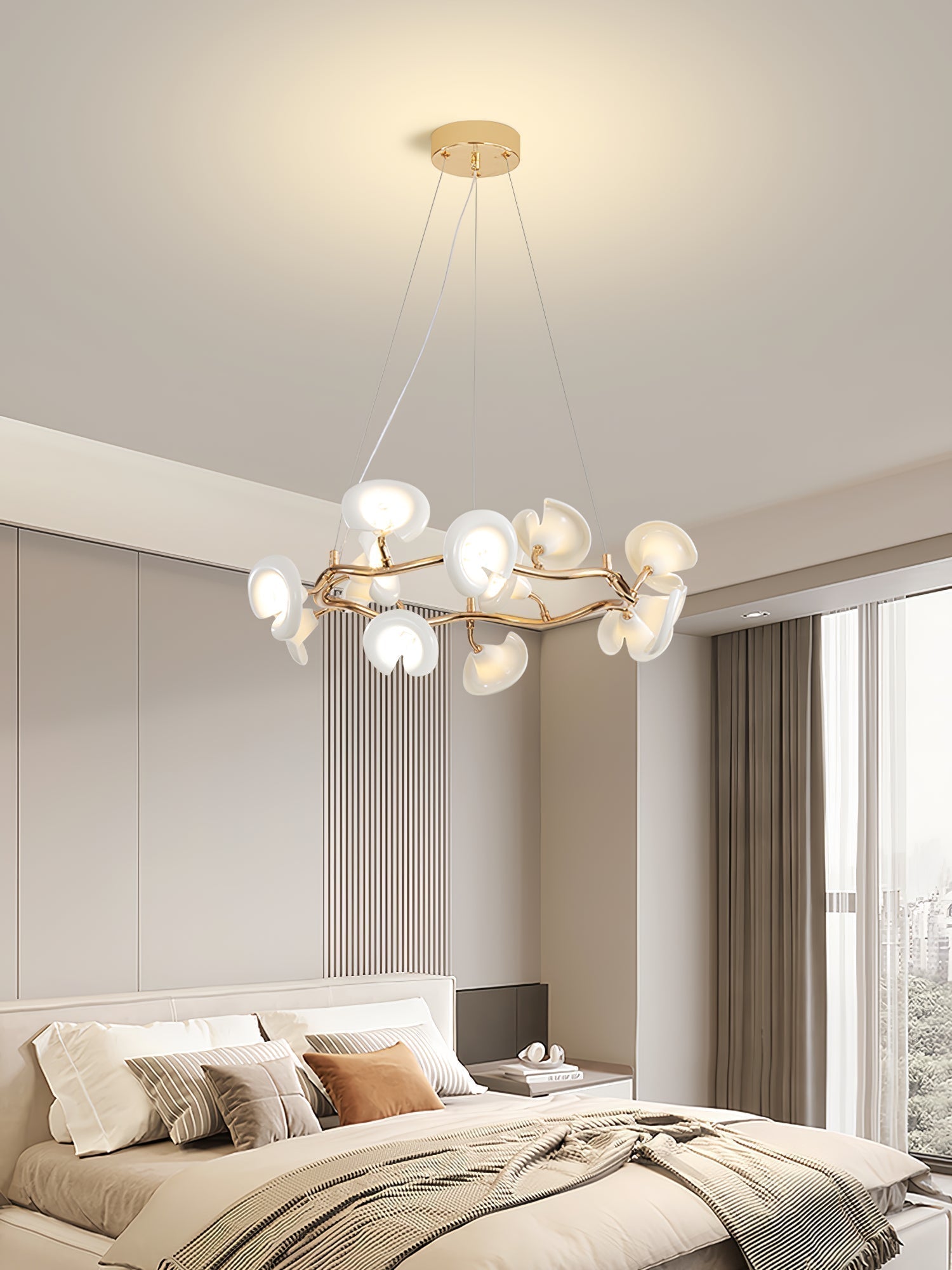 Aurora Kronleuchter Blüte Zweig Elegant-Letslighting