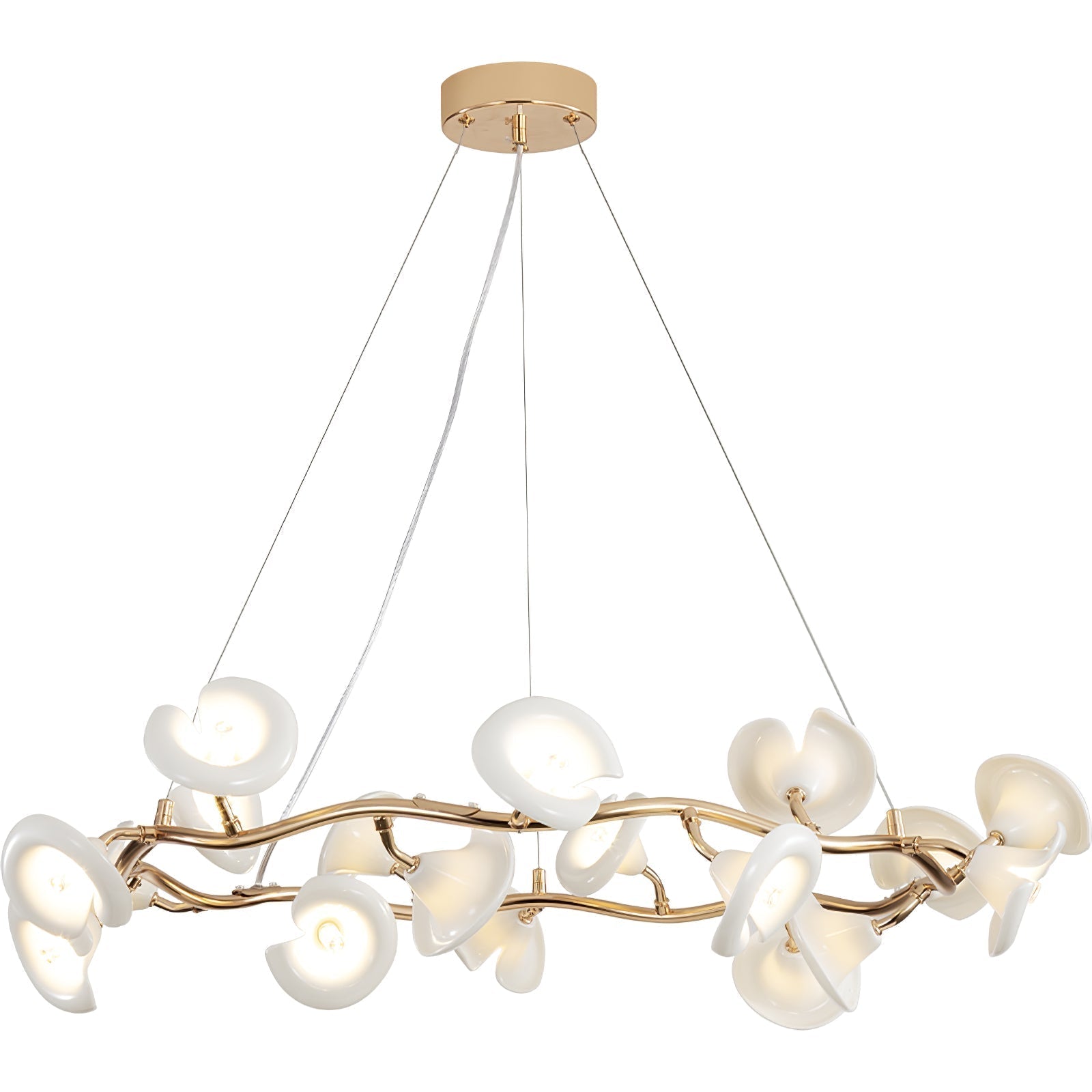 Aurora Kronleuchter Blüte Zweig Elegant-Letslighting