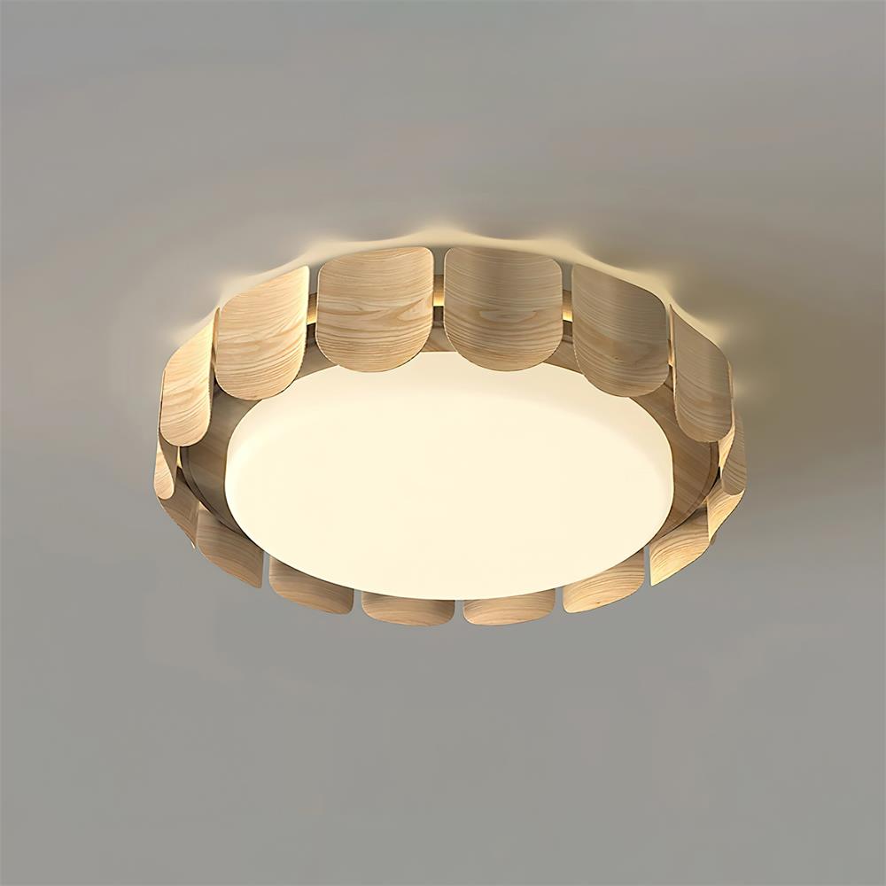 Ardura Walnuss LED Deckenleuchte-Letslighting