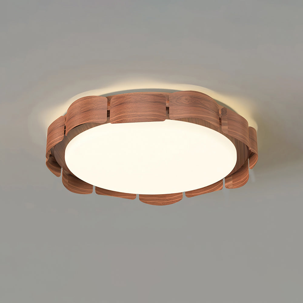 Ardura Walnuss LED Deckenleuchte-Letslighting