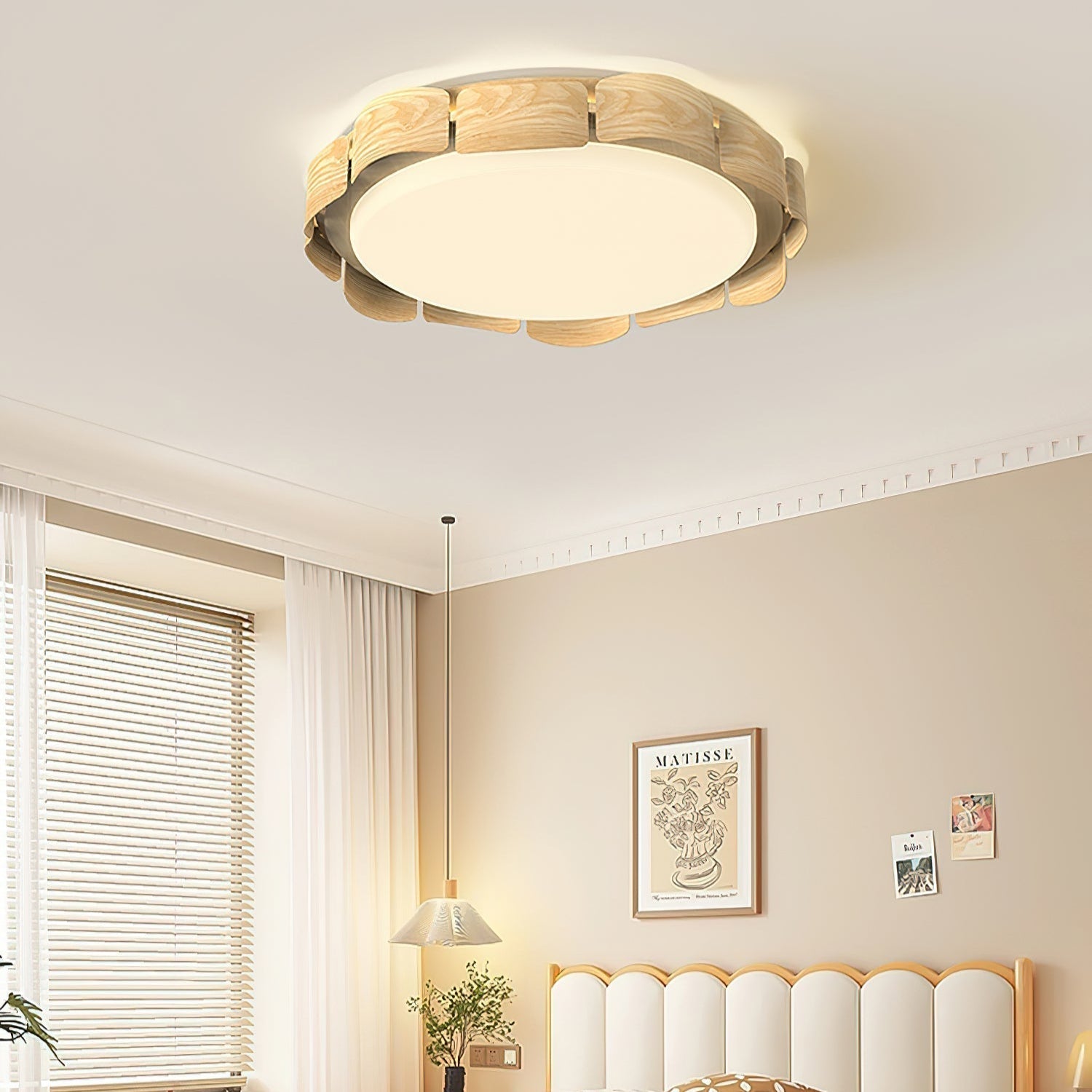 Ardura Walnuss LED Deckenleuchte-Letslighting