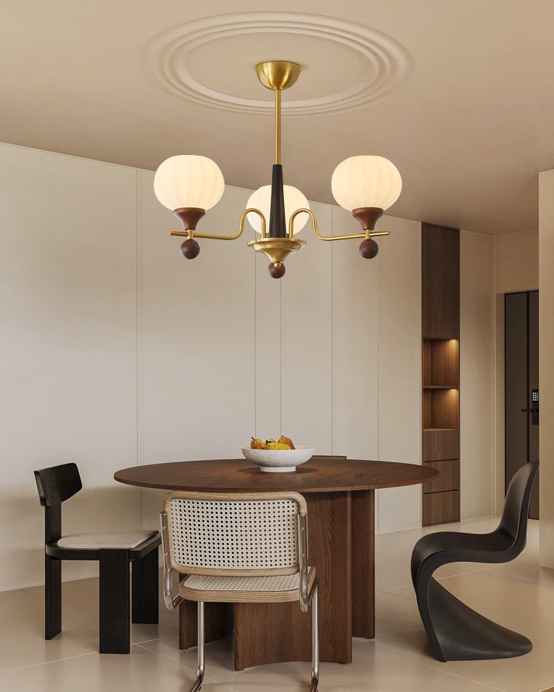 Anorionis Traditioneller Kronleuchter aus Hochwertigem Holz-Letslighting