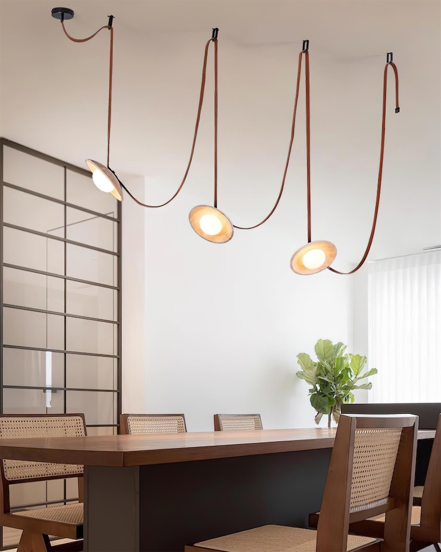 Ritta Chandelier Travertine Multi-Pendant - Letslighting