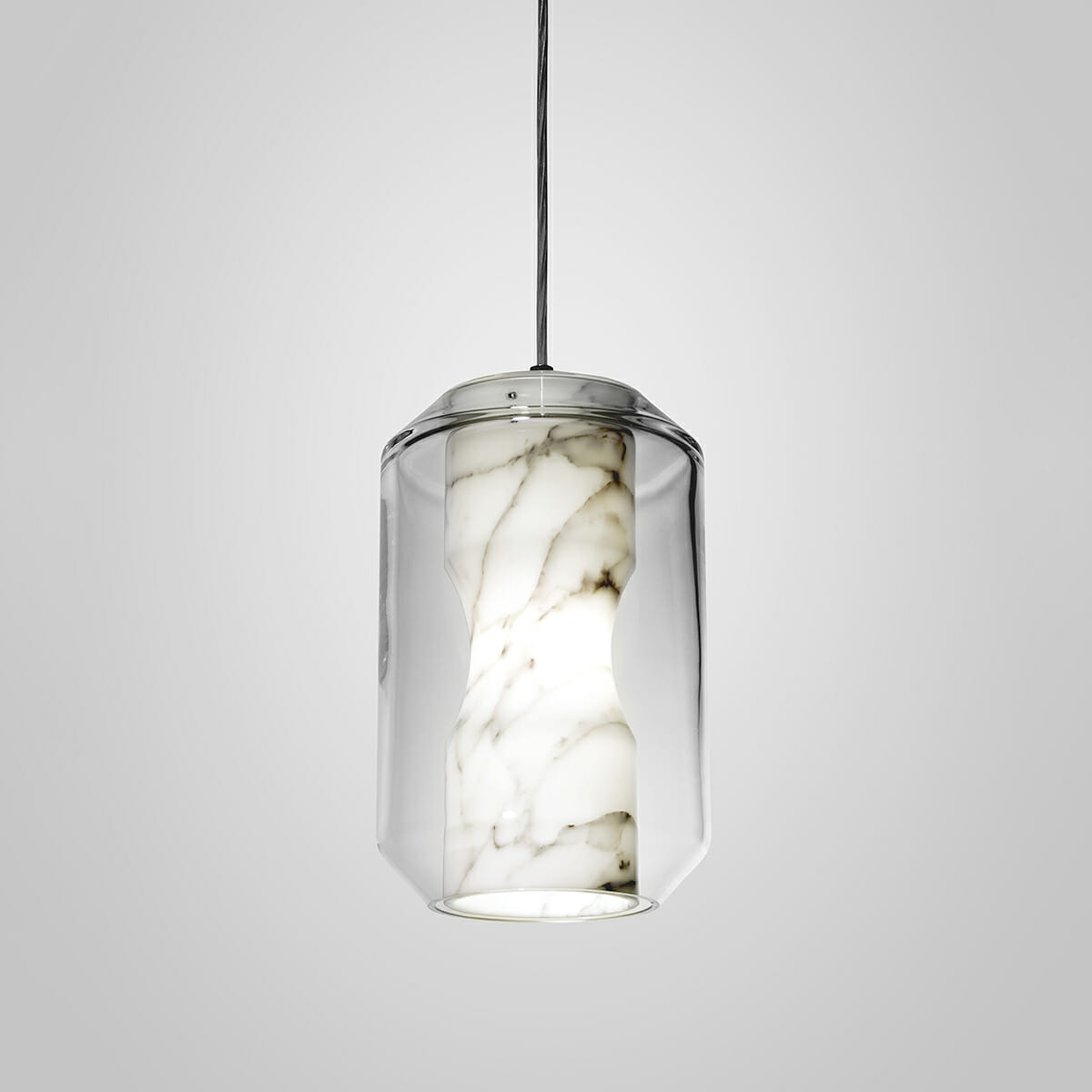 Allirila Modern Minimalist Alabaster Glass Pendant Lamp - Letslighting