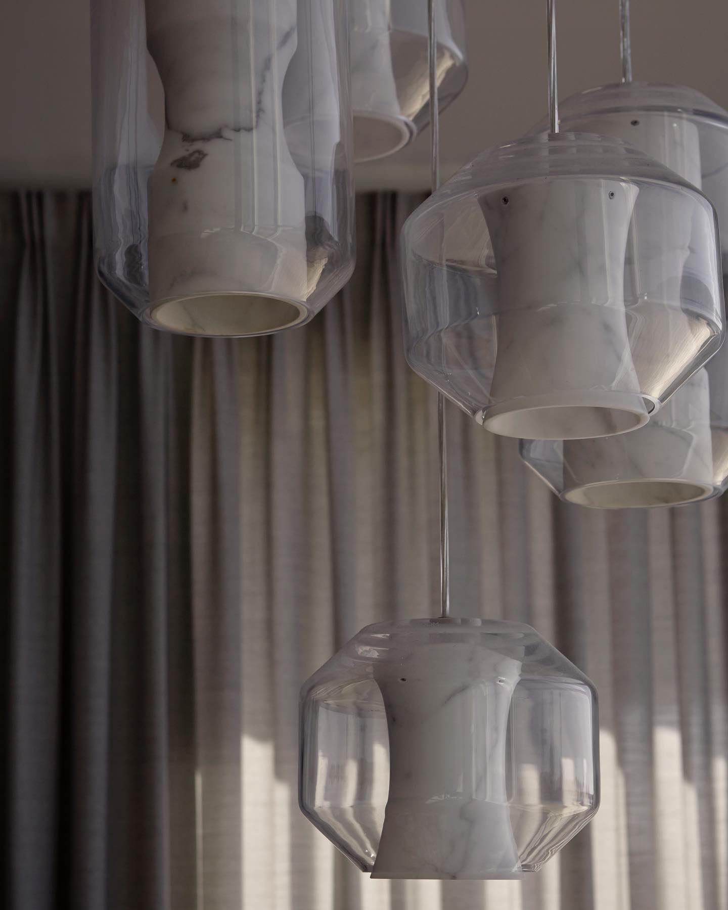 Allirila Modern Minimalist Alabaster Glass Pendant Lamp - Letslighting