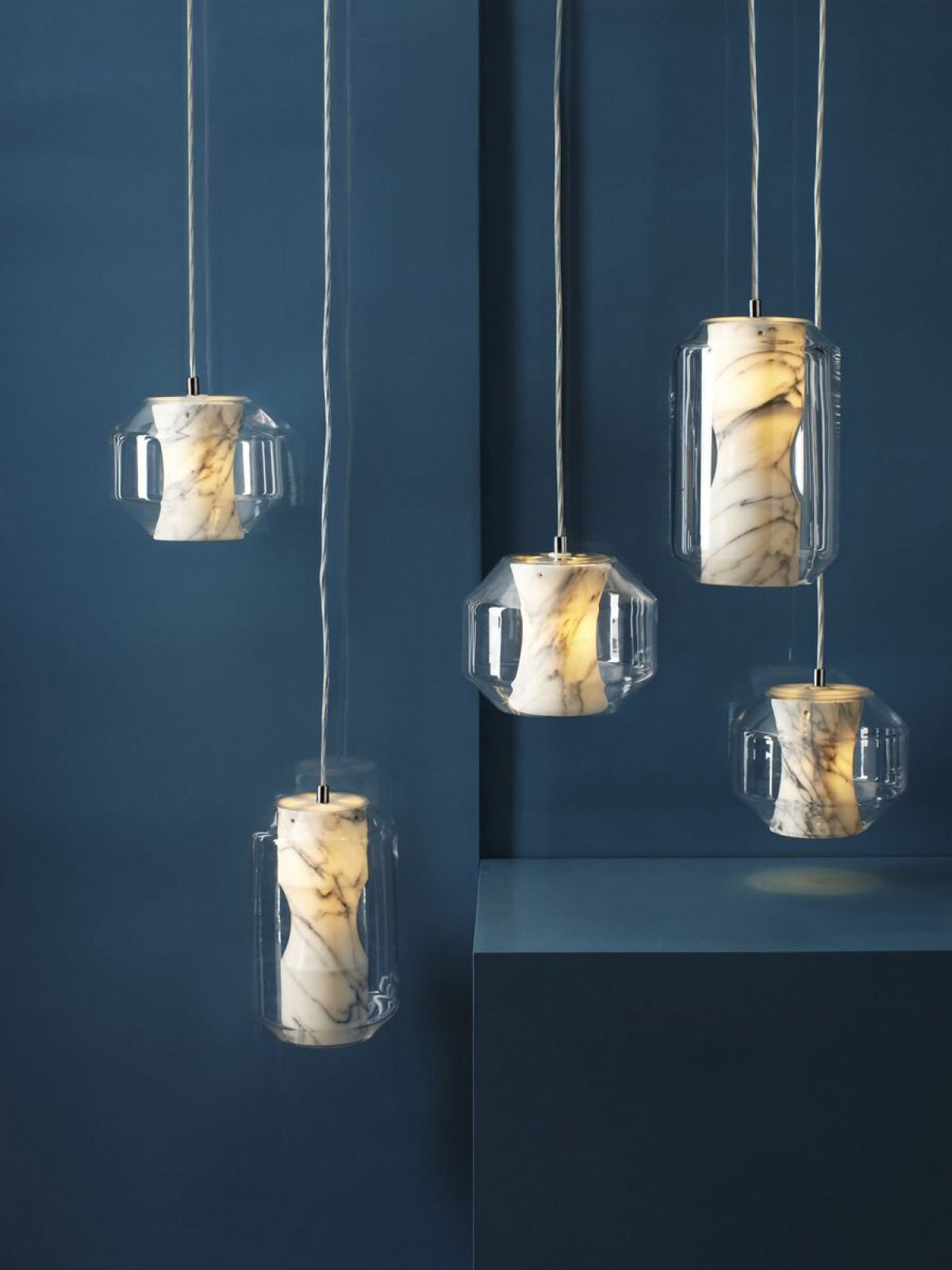 Allirila Modern Minimalist Alabaster Glass Pendant Lamp - Letslighting