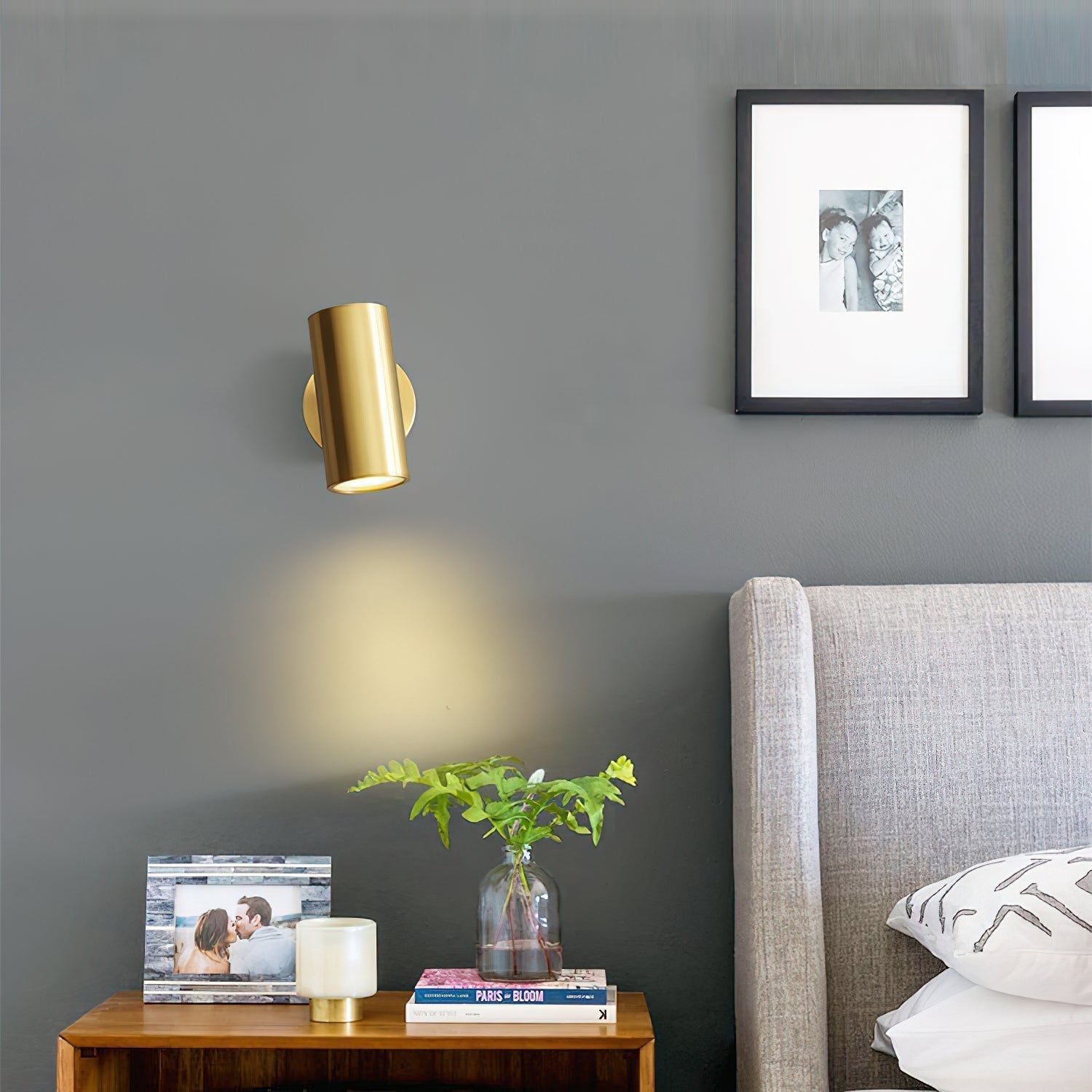 Frost Wandleuchte aus Messing-Letslighting