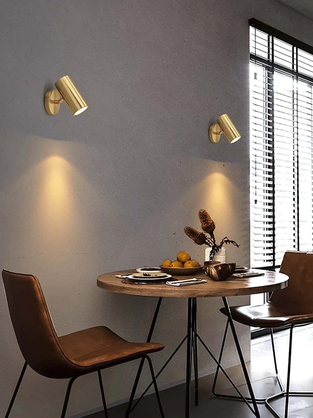 Frost Wandleuchte aus Messing-Letslighting
