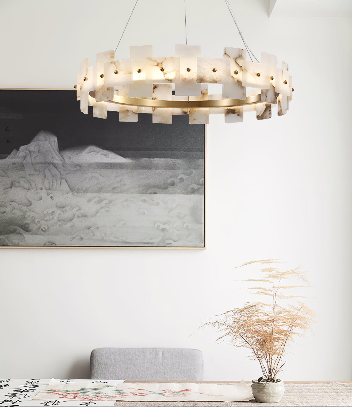 Casolarae Alabaster Chandelier - Neutralighting