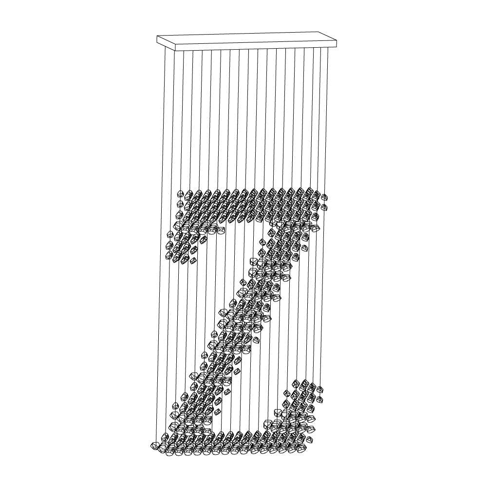 Wyatt Modern Stone Chandeliers - Blowlighting