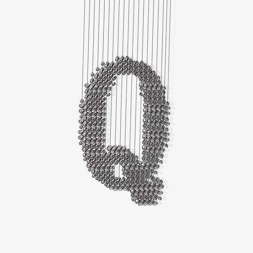 Zoe Modern Stone Chandeliers - Blowlighting