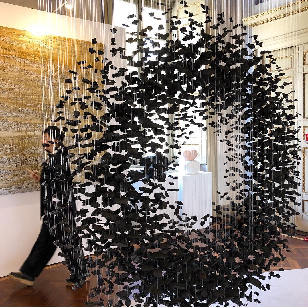Arsilus Kohle Stein Skulptural Kronleuchter-Letslighting