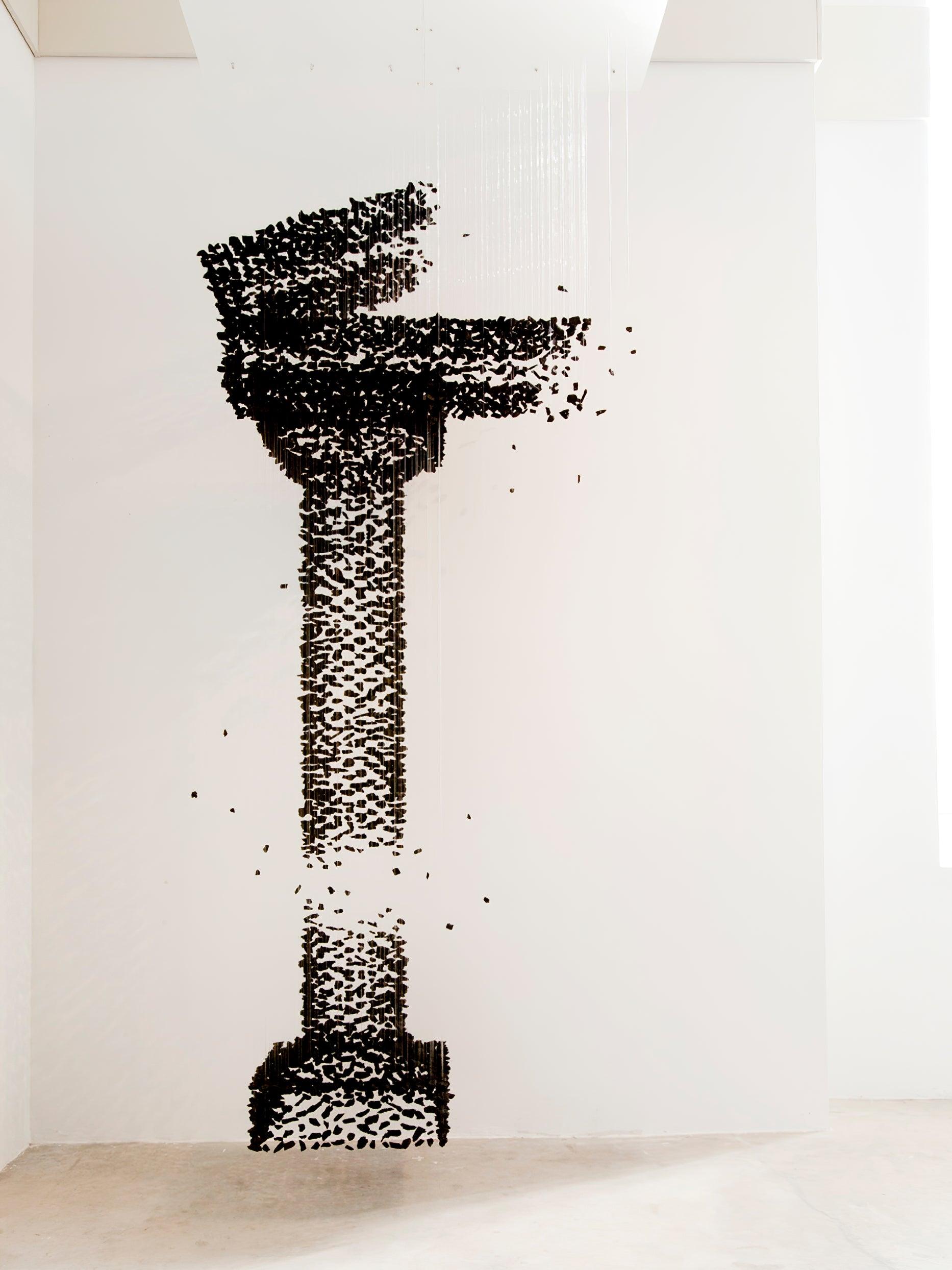 Arsilus Kohle Stein Skulptural Kronleuchter-Letslighting