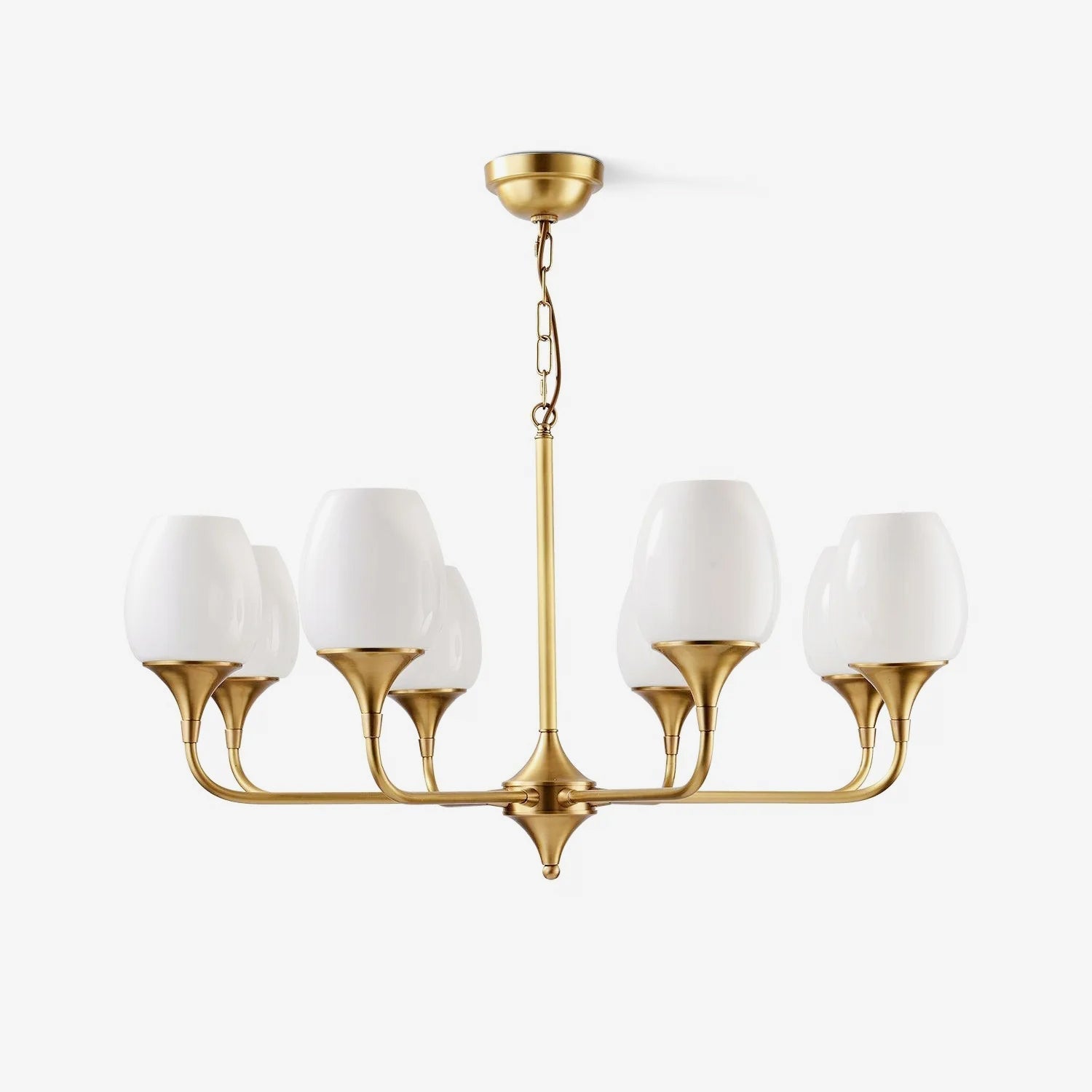 Gleam Eleganter Messing-Kronleuchter-Letslighting