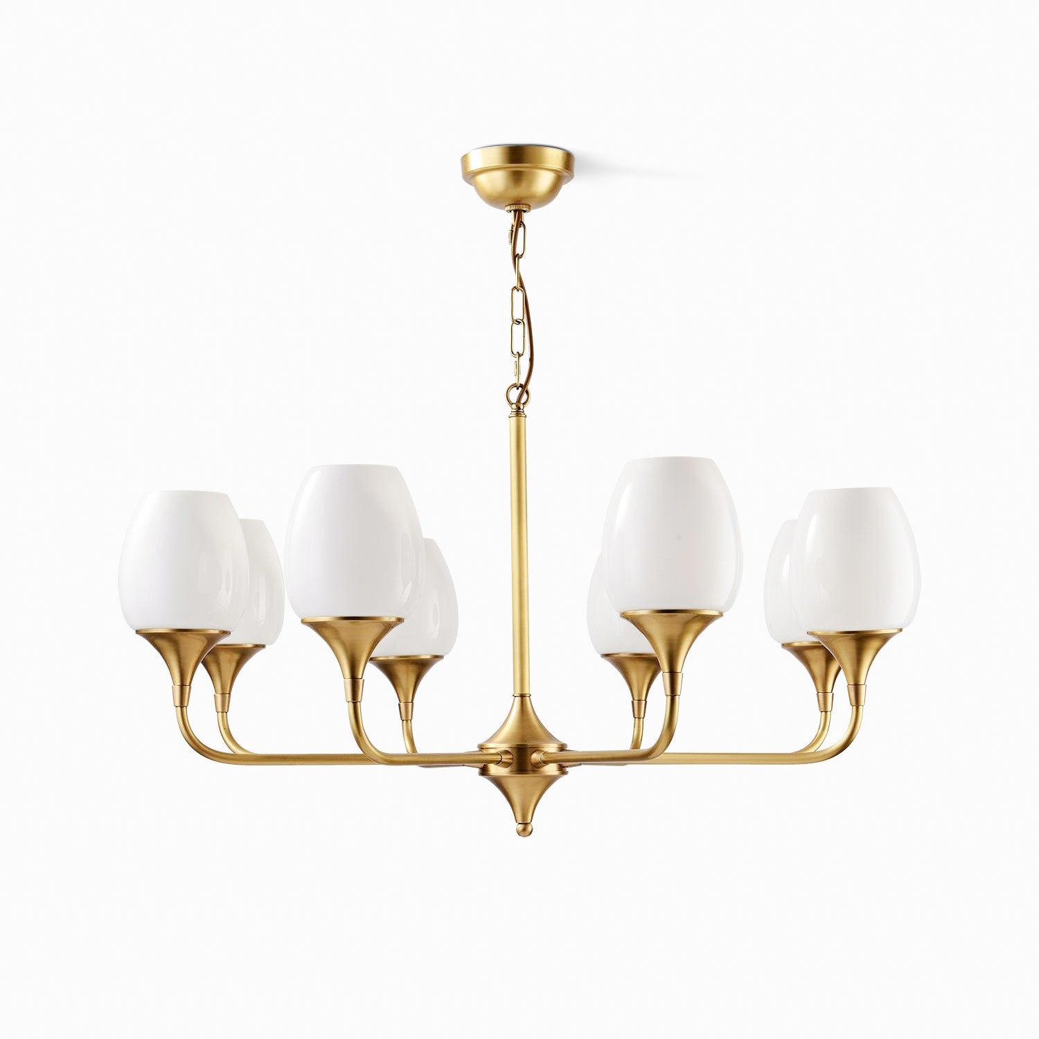 Gleam Eleganter Messing-Kronleuchter-Letslighting
