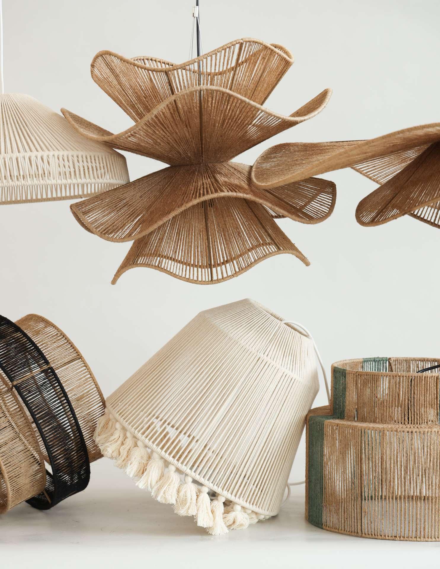 Alsolia Traditionelle Quasten-Seil-Anhängerlampe-Letslighting