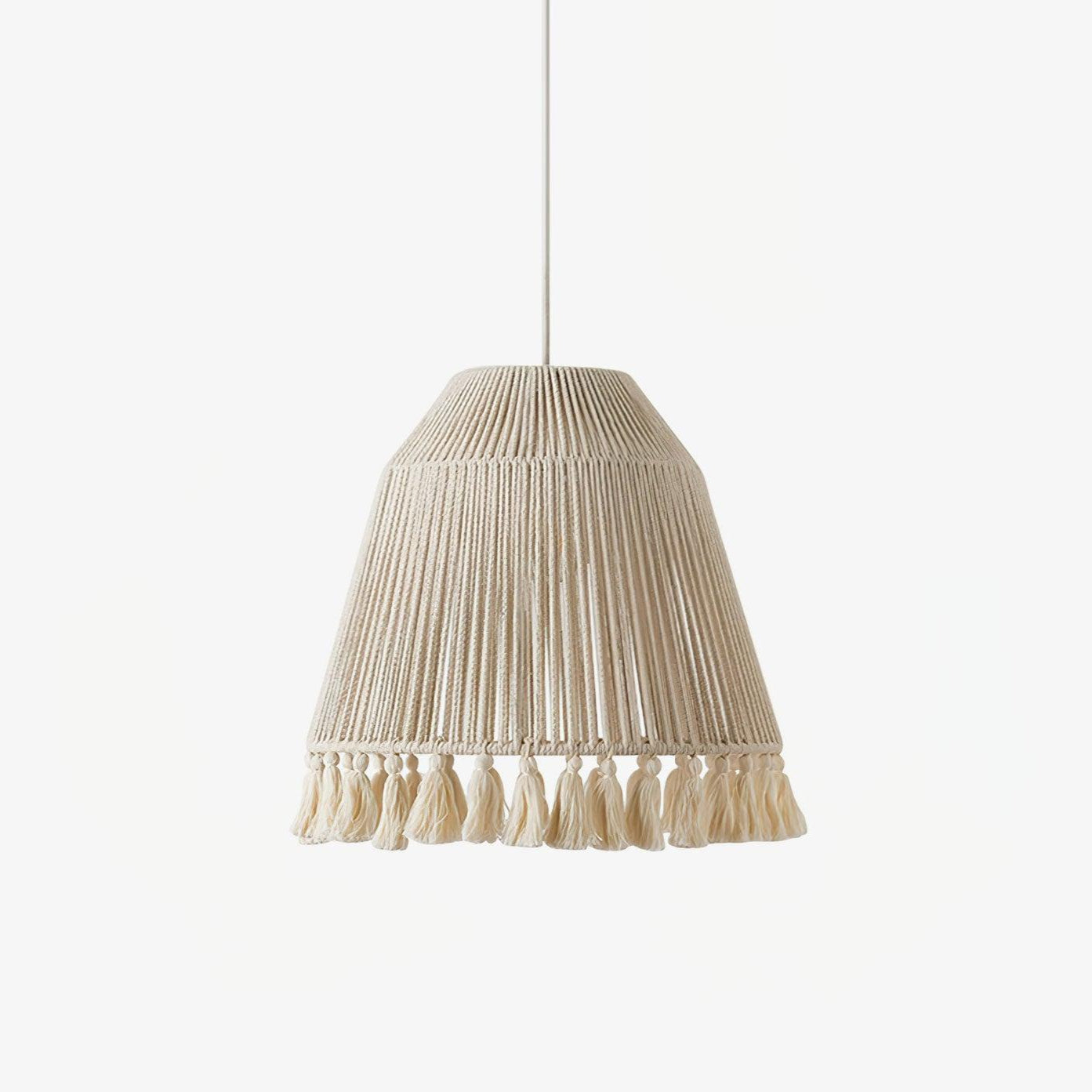 Alsolia Traditionelle Quasten-Seil-Anhängerlampe-Letslighting
