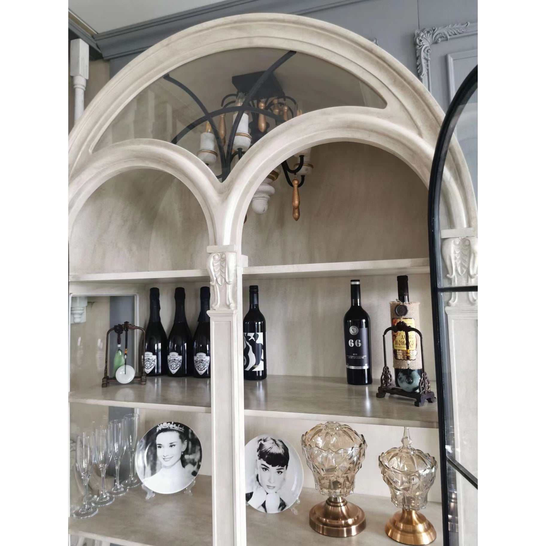 Niche Vintage Nobles Holzleuchter-Letslighting