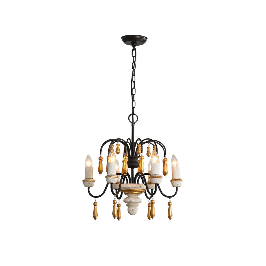 Niche Vintage Nobles Holzleuchter-Letslighting