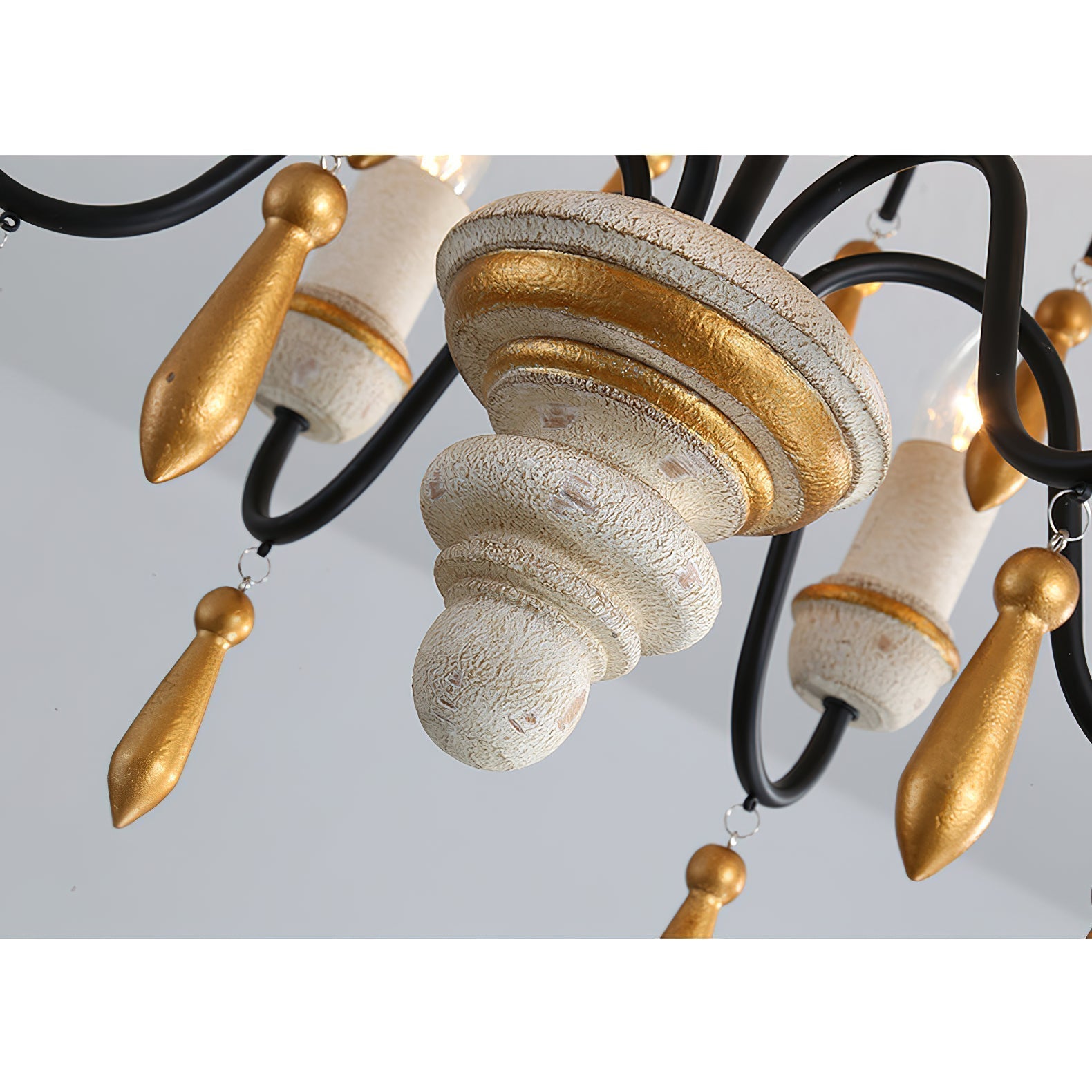 Niche Vintage Nobles Holzleuchter-Letslighting