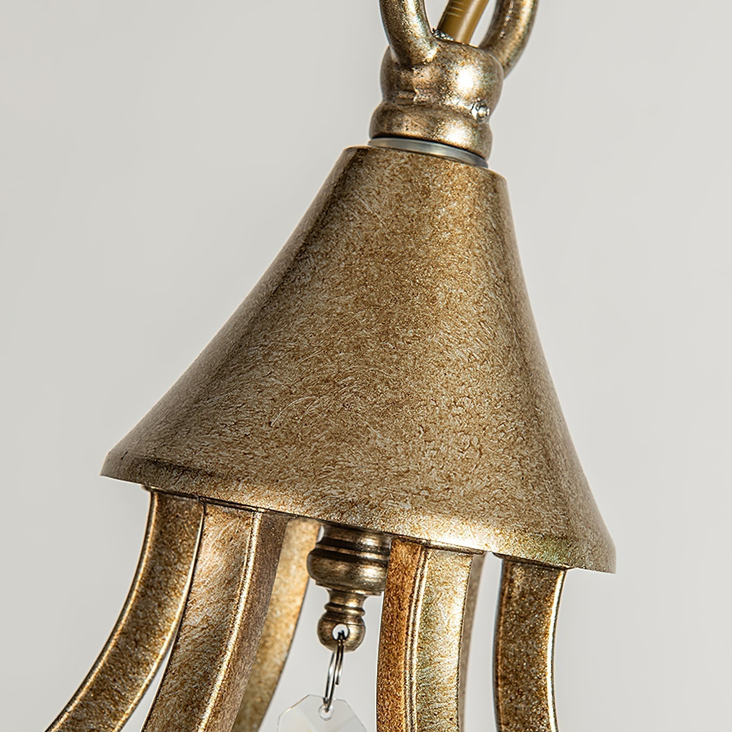 Breathe Luxuriöser Vintage Messing-Kristall Kronleuchter-Letslighting