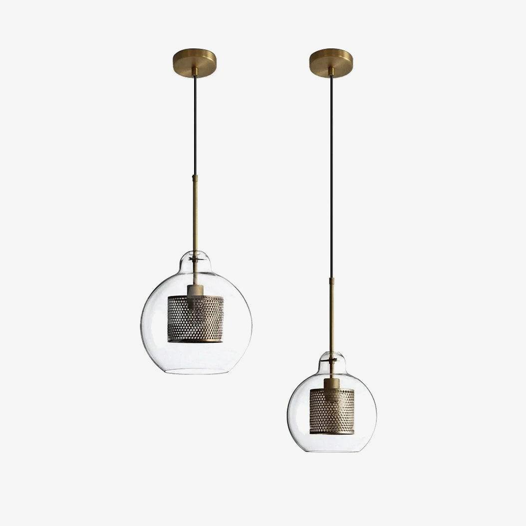 Lustra Pendelleuchte Lampe Chiswick Glas für Wohn Zimmer-Letslighting
