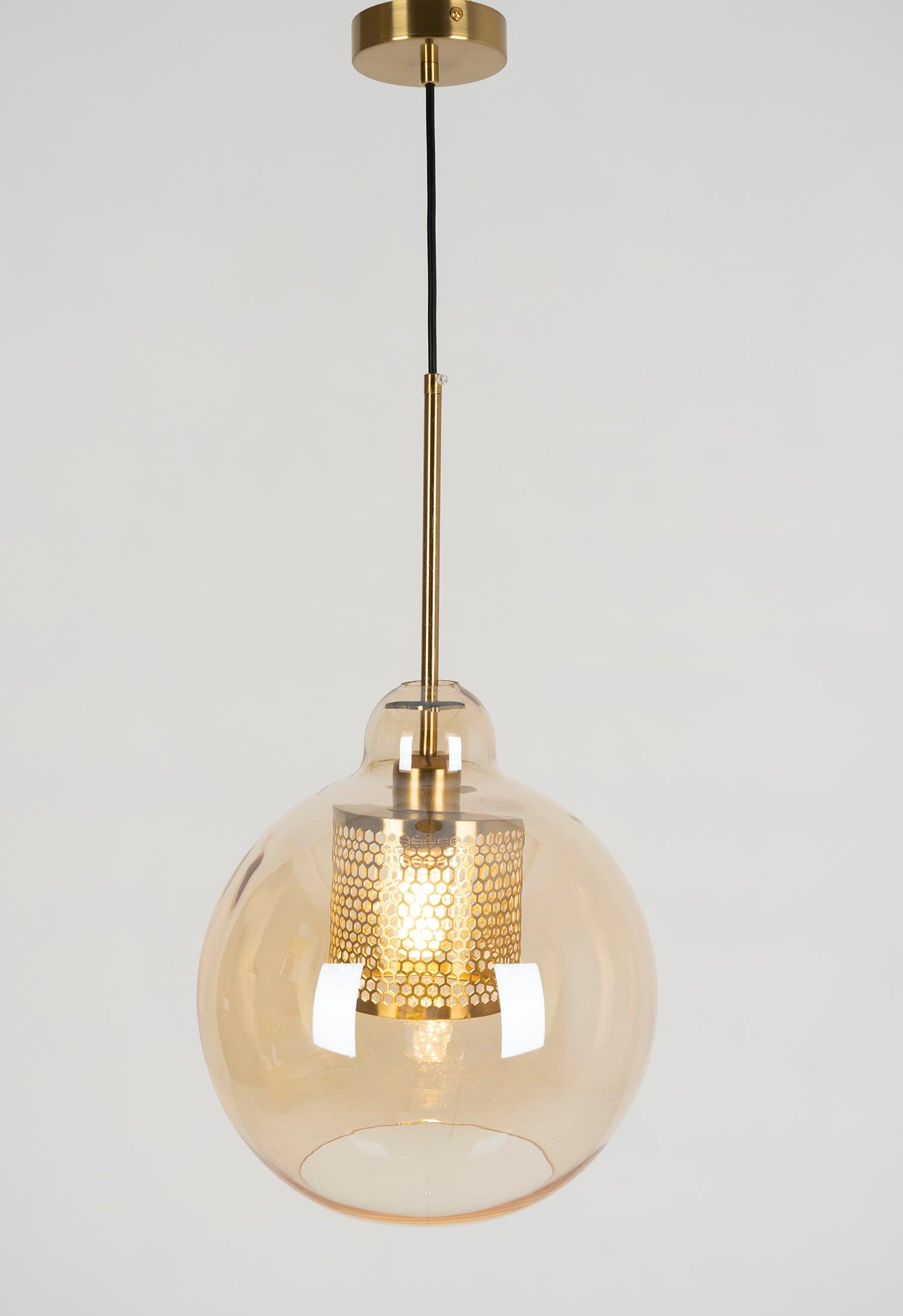 Lustra Pendelleuchte Lampe Chiswick Glas für Wohn Zimmer-Letslighting